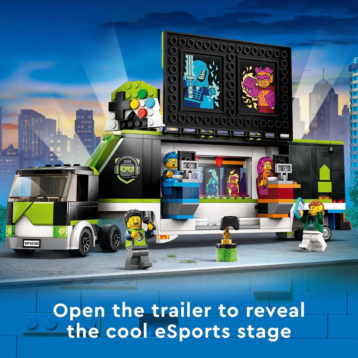 LEGO® City Gaming Tournament Truck 60388