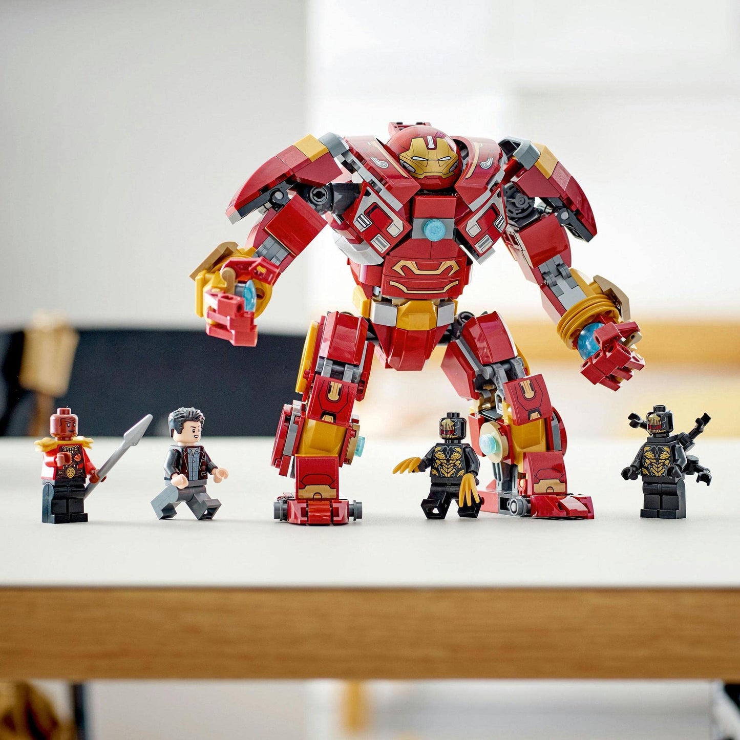 LEGO Super Heroes Marvel The Hulkbuster: The Battle of Wakanda 76247 Building Toy Amazon