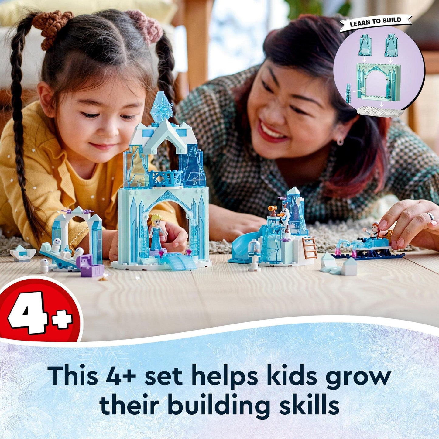 LEGO 43194 Disney Anna and Elsa’s Frozen Wonderland Castle Toy Amazon