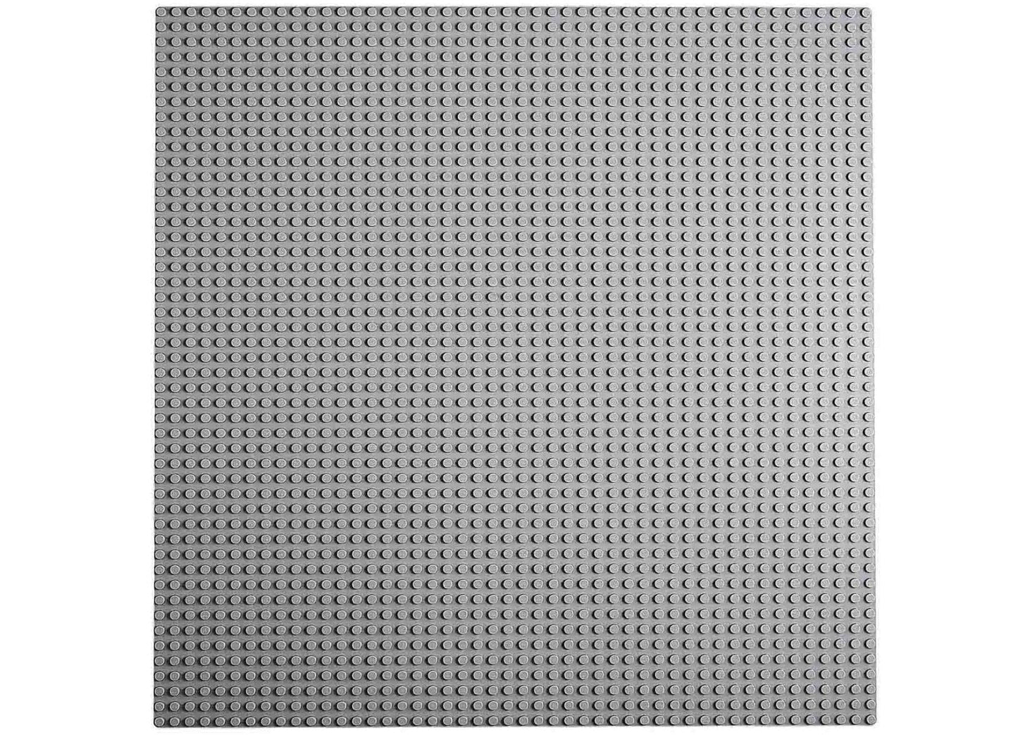 LEGO Classic Grey Baseplate, 48x48 Stud Building Base, Build and Display Board 11024