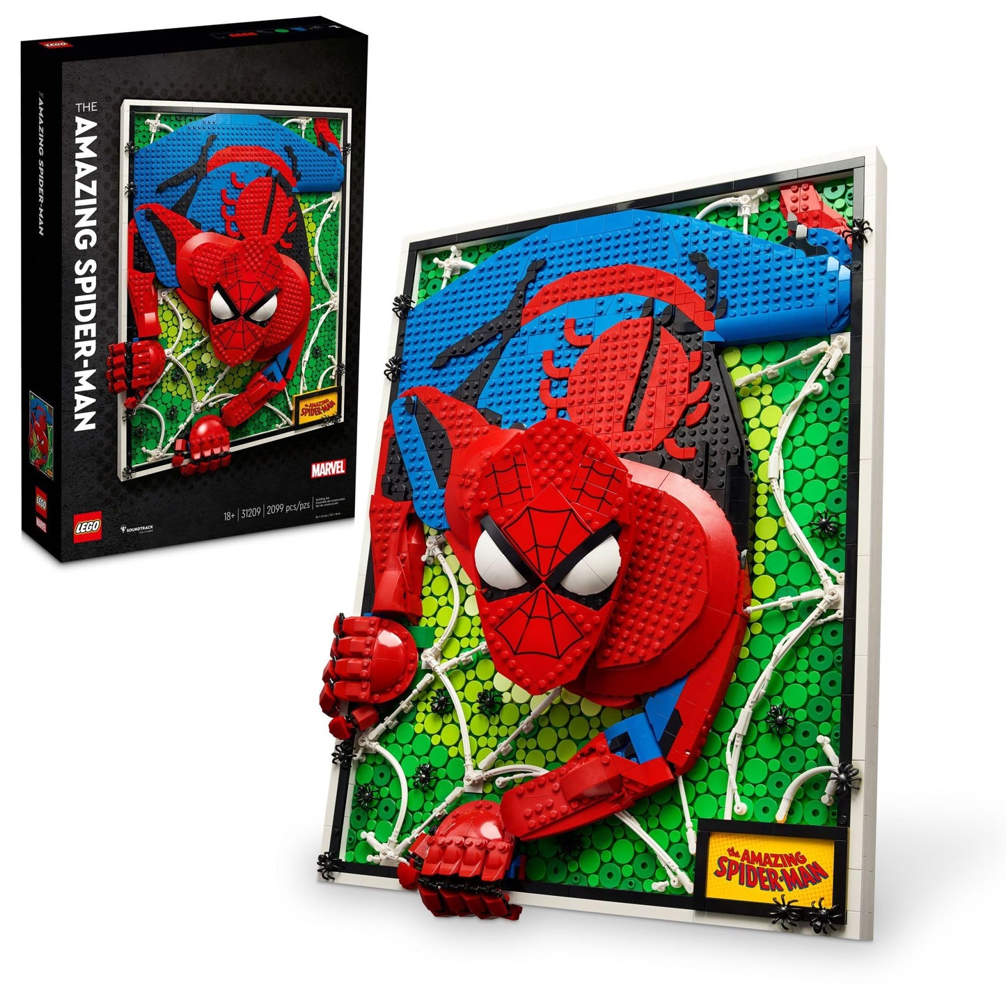 LEGO Art The Amazing Spider-Man 31209 Brick Island