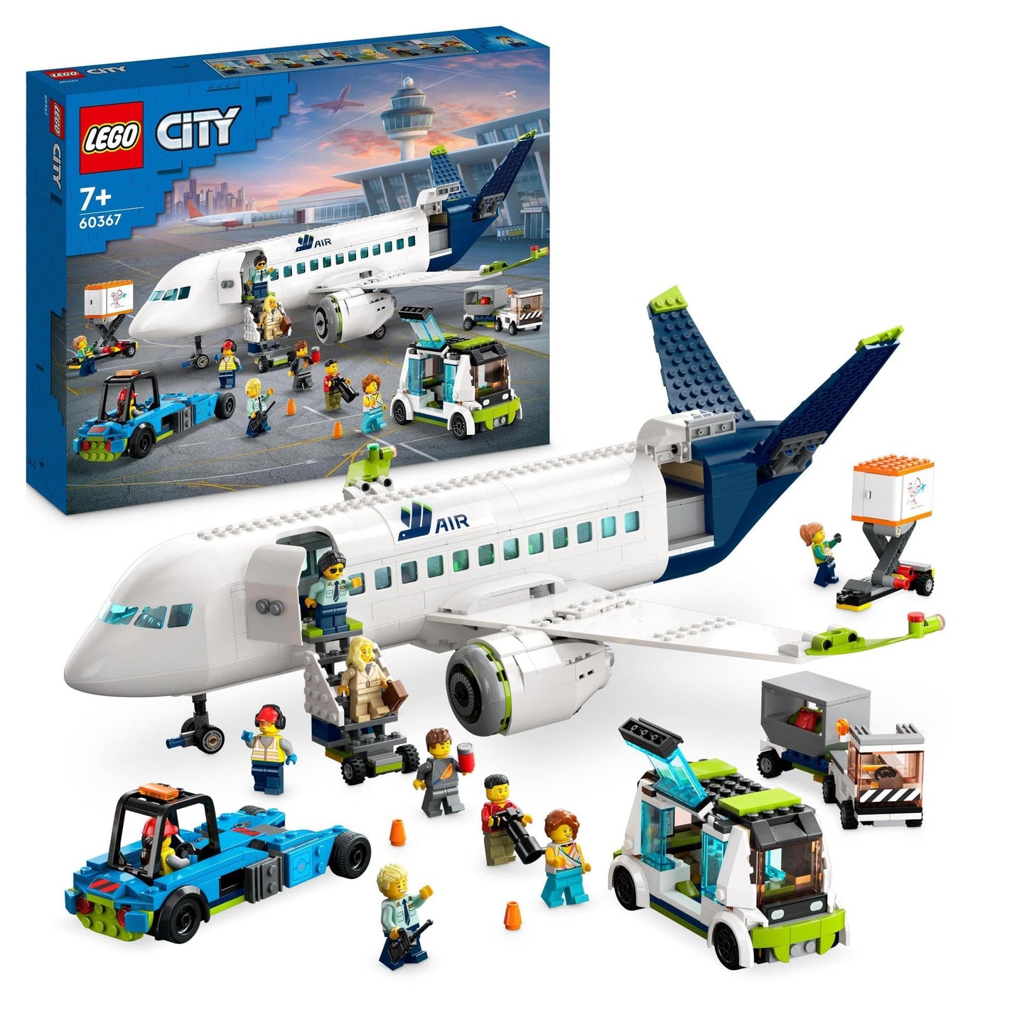 LEGO City Passenger Aeroplane 60367 Brick Island