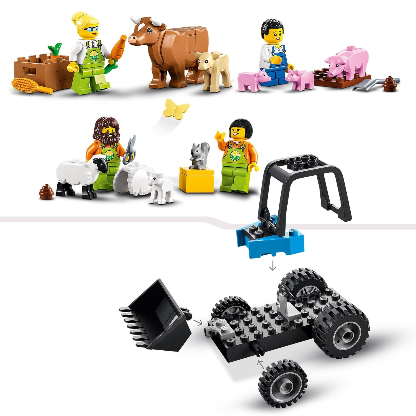 LEGO City Barn & Farm Animals 60346 Toy Amazon