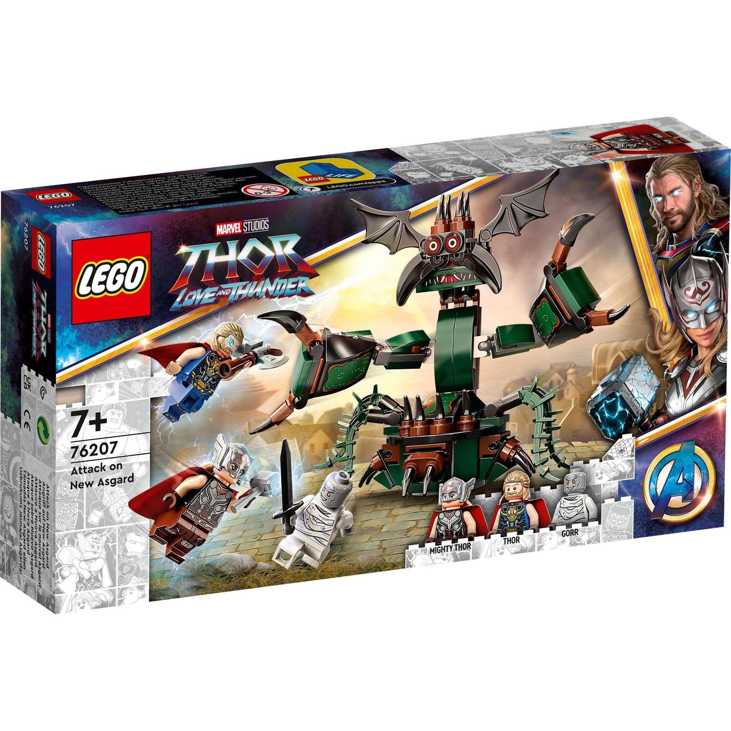 LEGO Marvel Attack on New Asgard 76207
