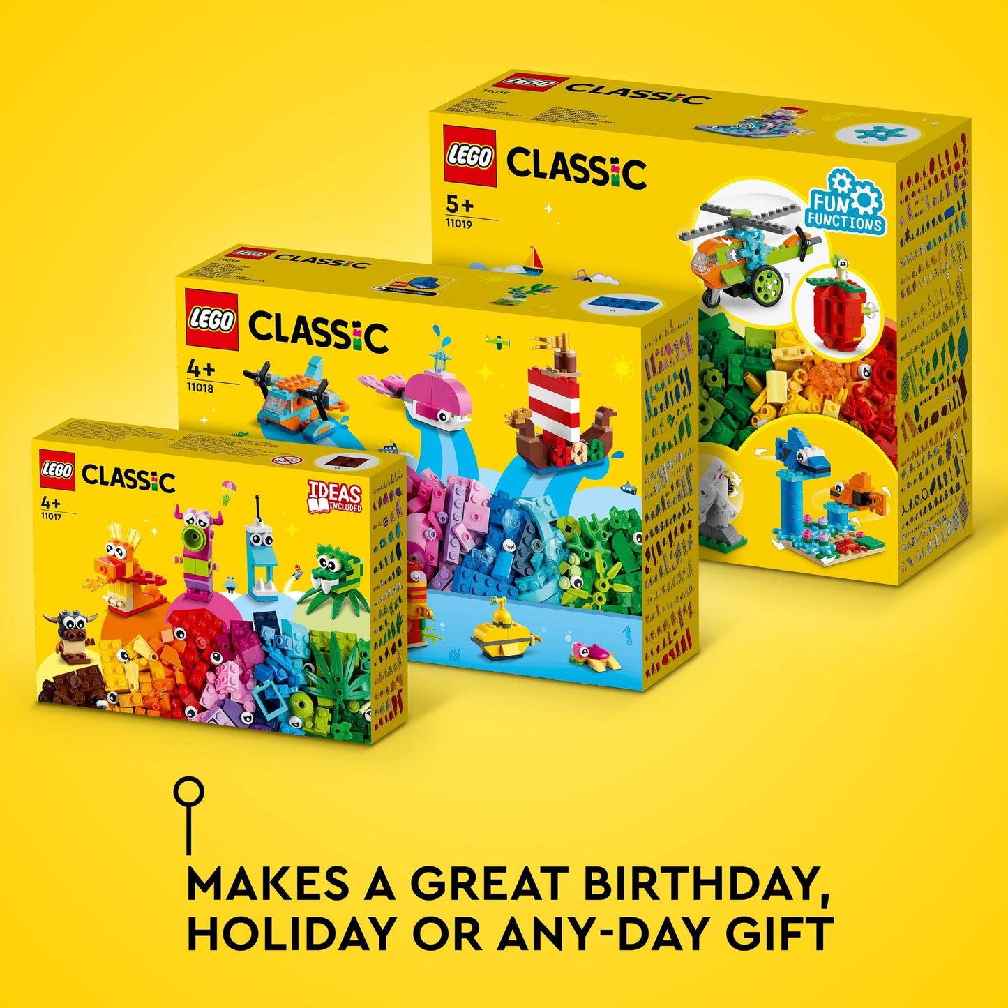 LEGO® Classic Creative Ocean Fun 11018 Building Kit Amazon