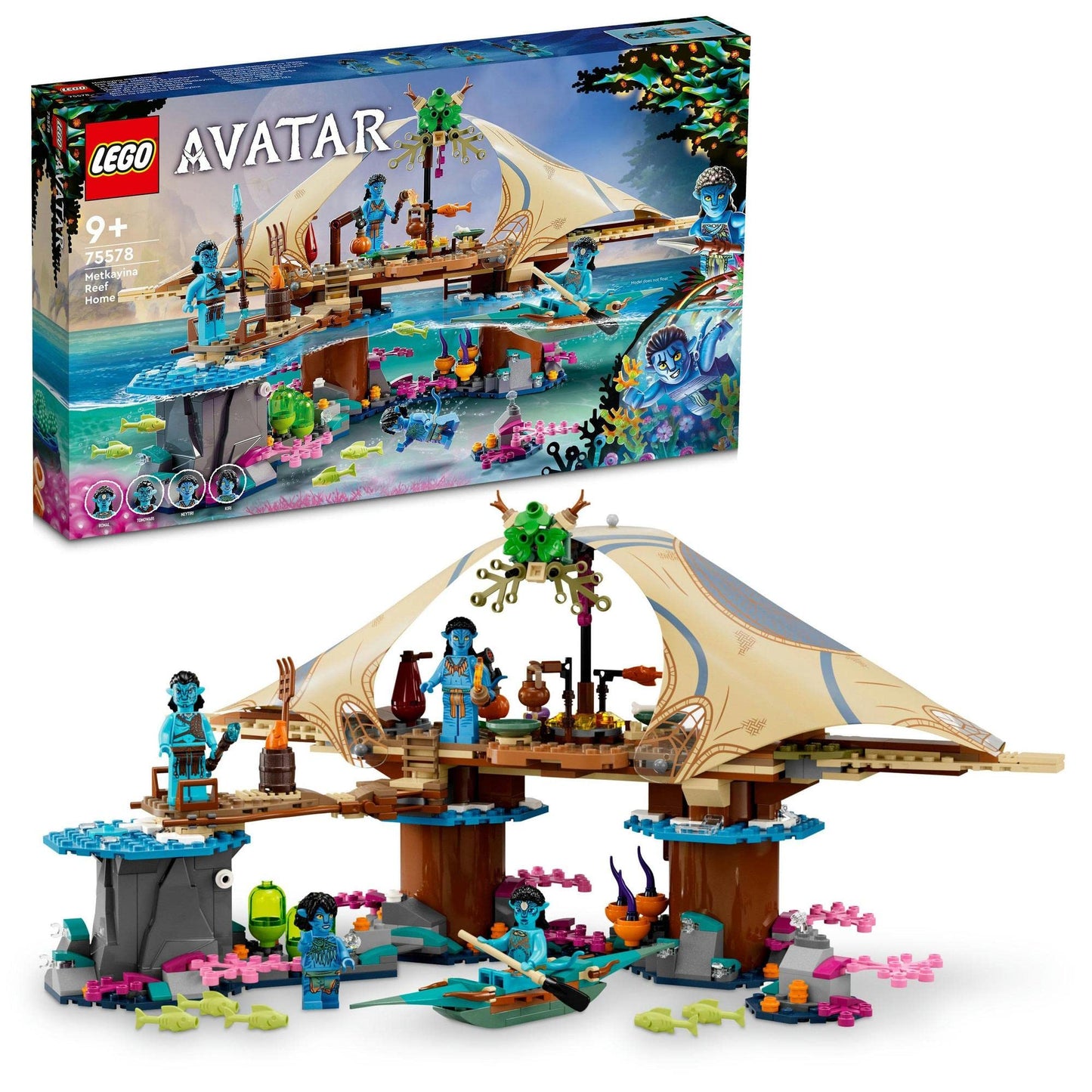 LEGO® Avatar Metkayina Reef Home 75578 Building Toy