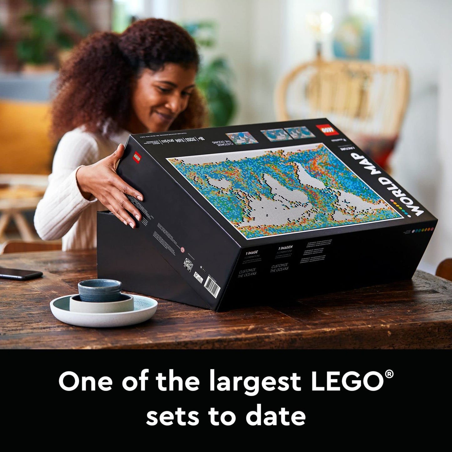 LEGO Art World Map 31203 Building Kit Amazon