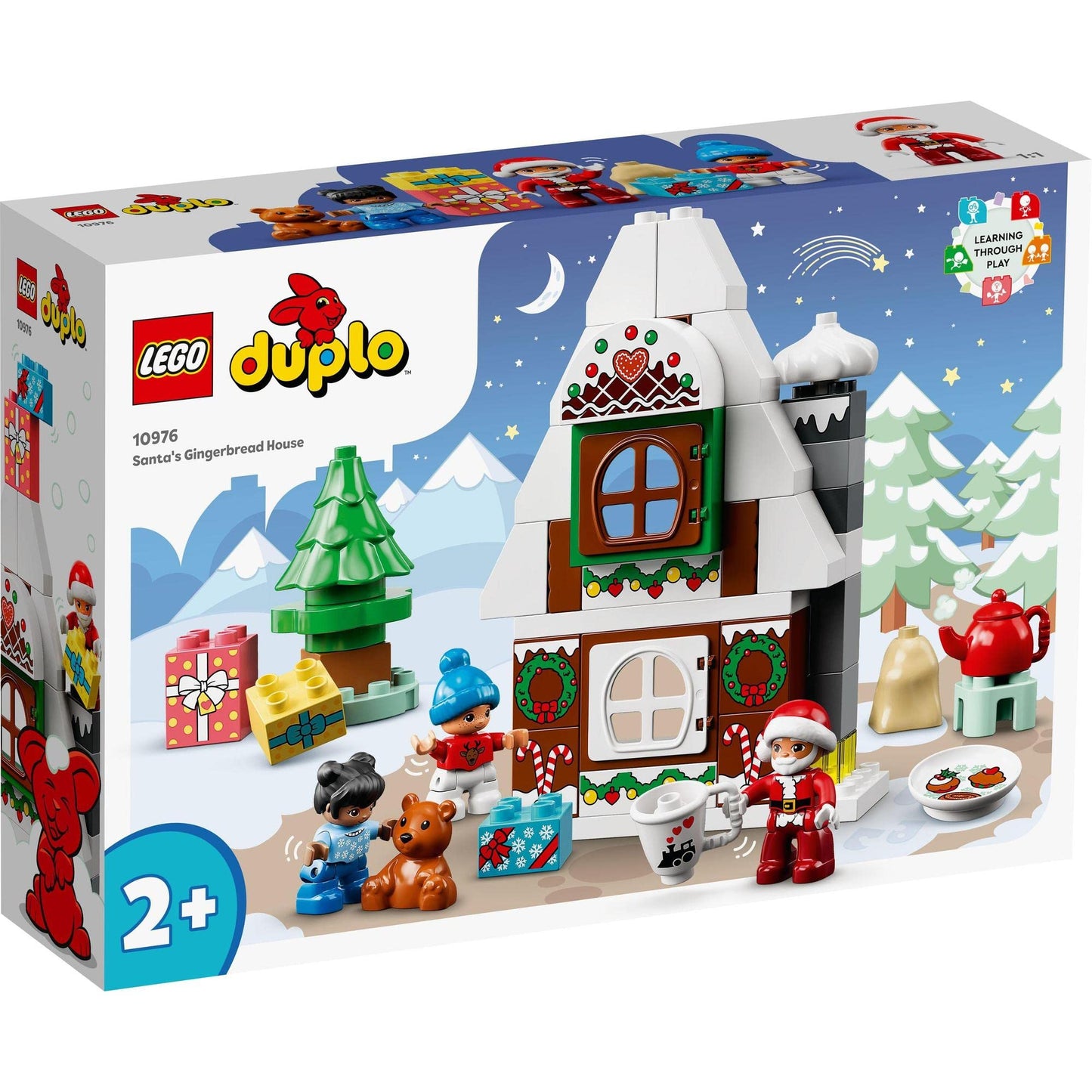 LEGO DUPLO Santa's Gingerbread House Toy Amazon