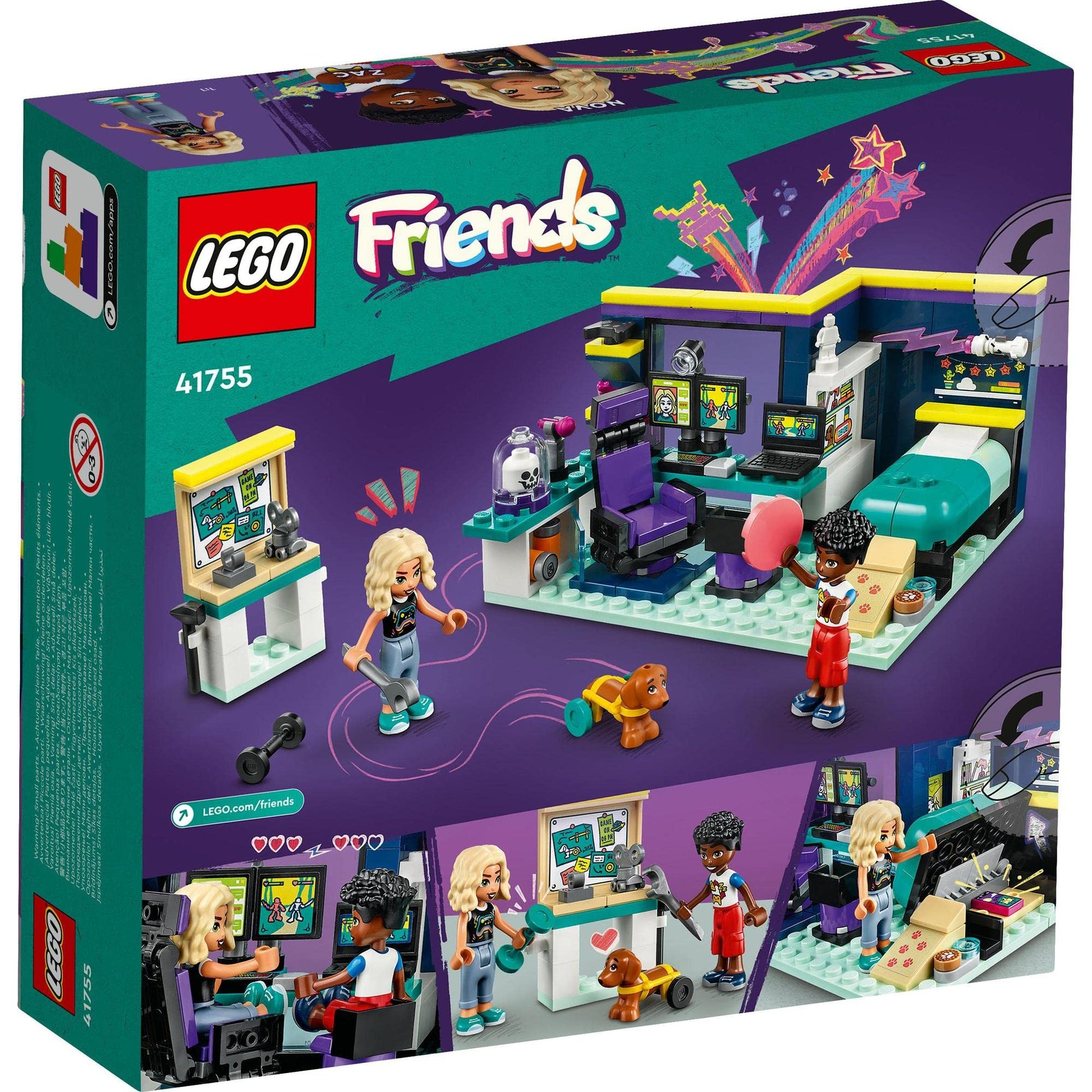 LEGO Friends Nova's Room 41755 Building Toy Amazon