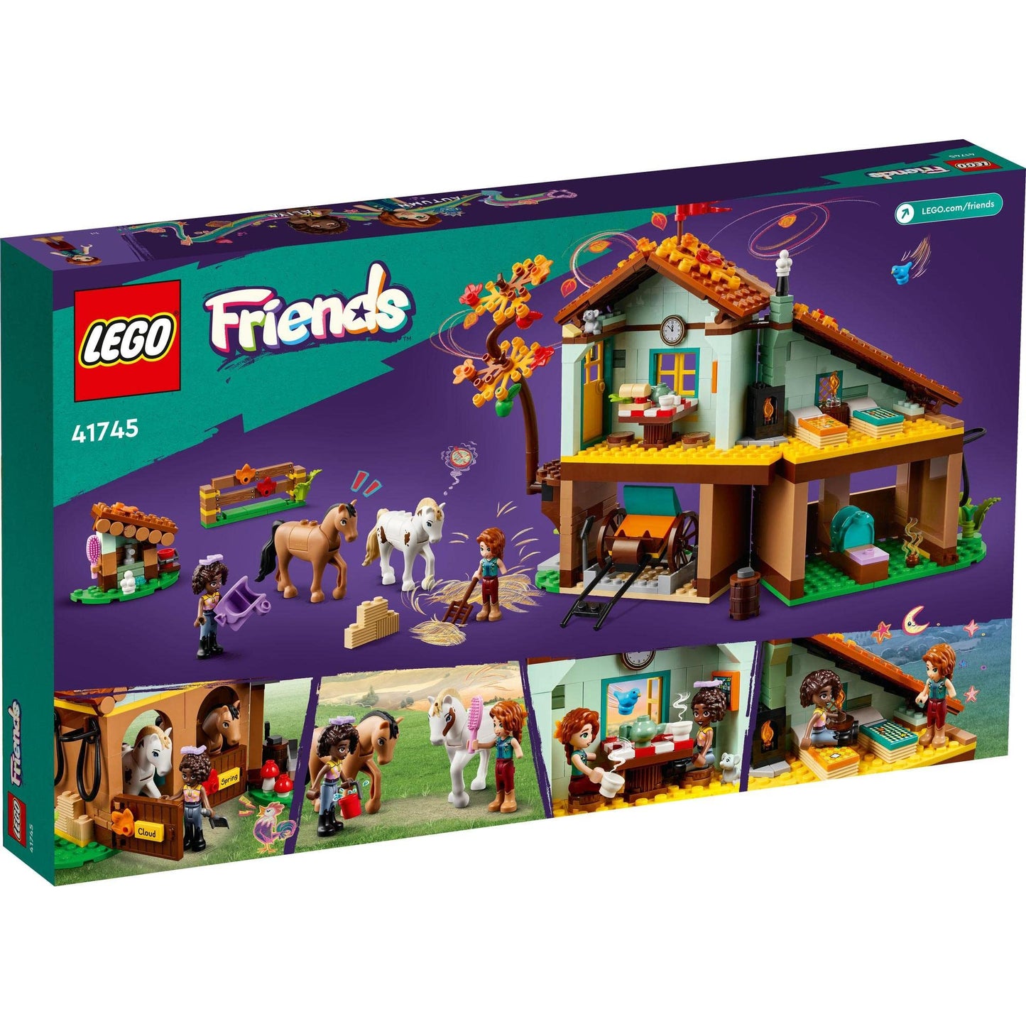 LEGO® Friends Autumn’s Horse Stable 41745 Building Toy Amazon
