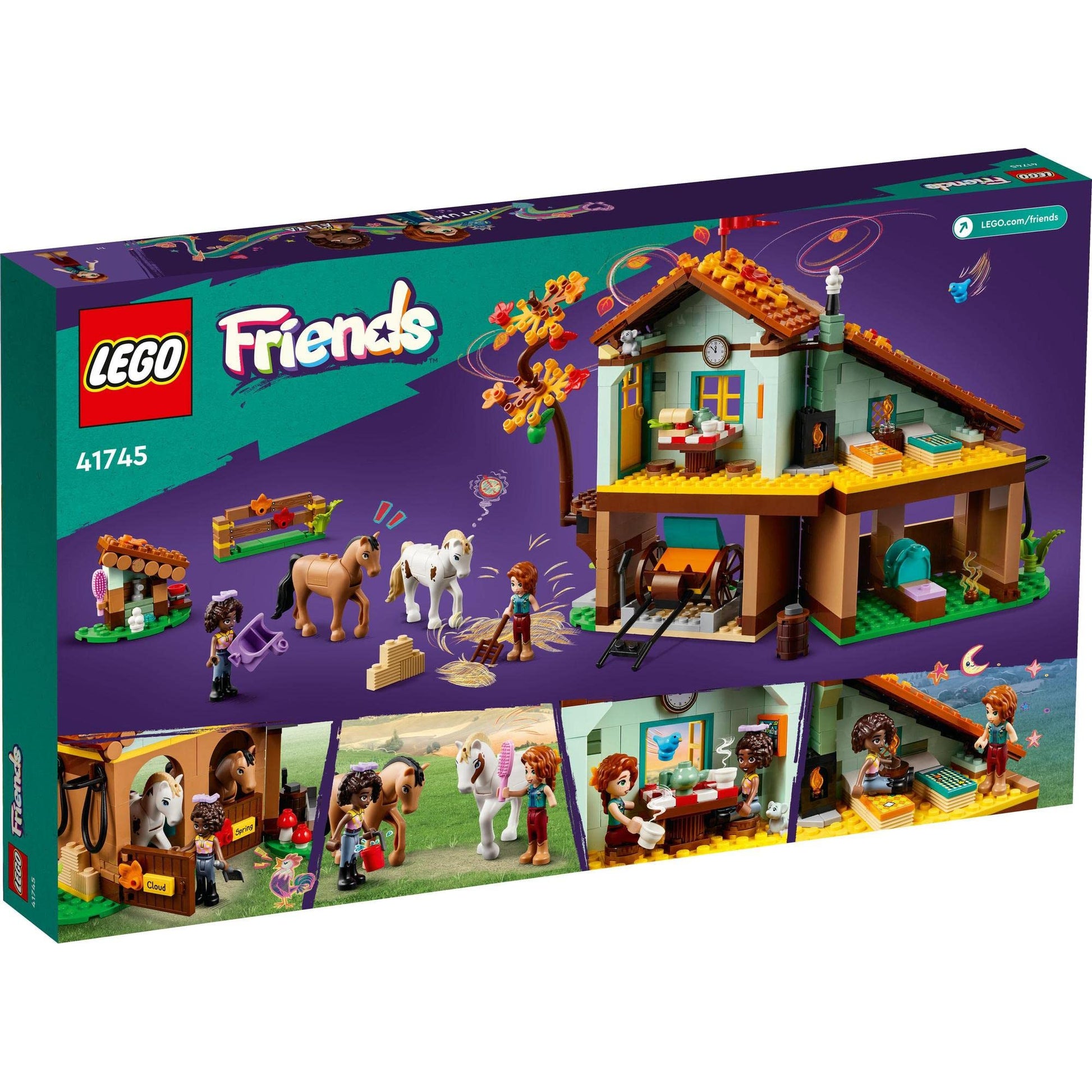 LEGO® Friends Autumn’s Horse Stable 41745 Building Toy Amazon