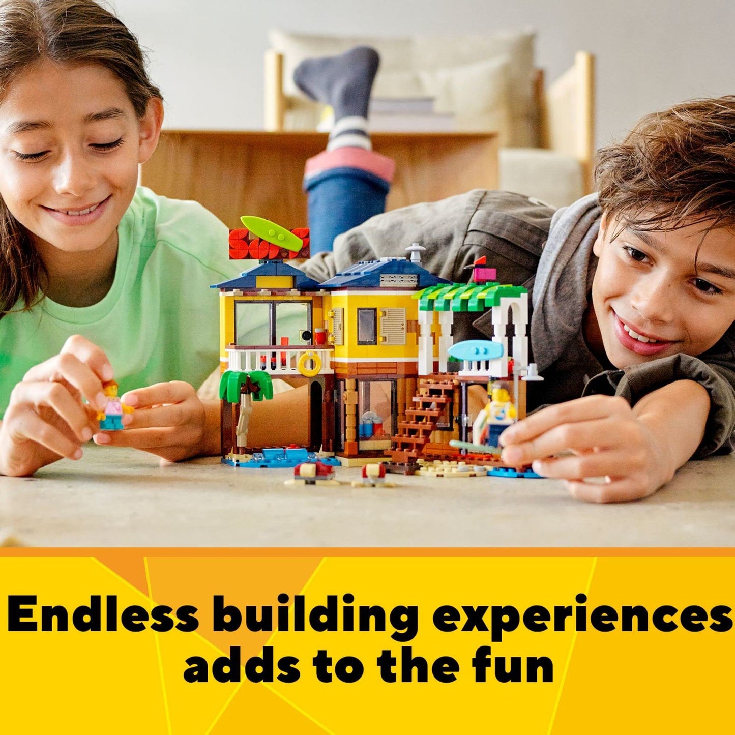 LEGO Creator 3in1 Surfer Beach House 31118 Building