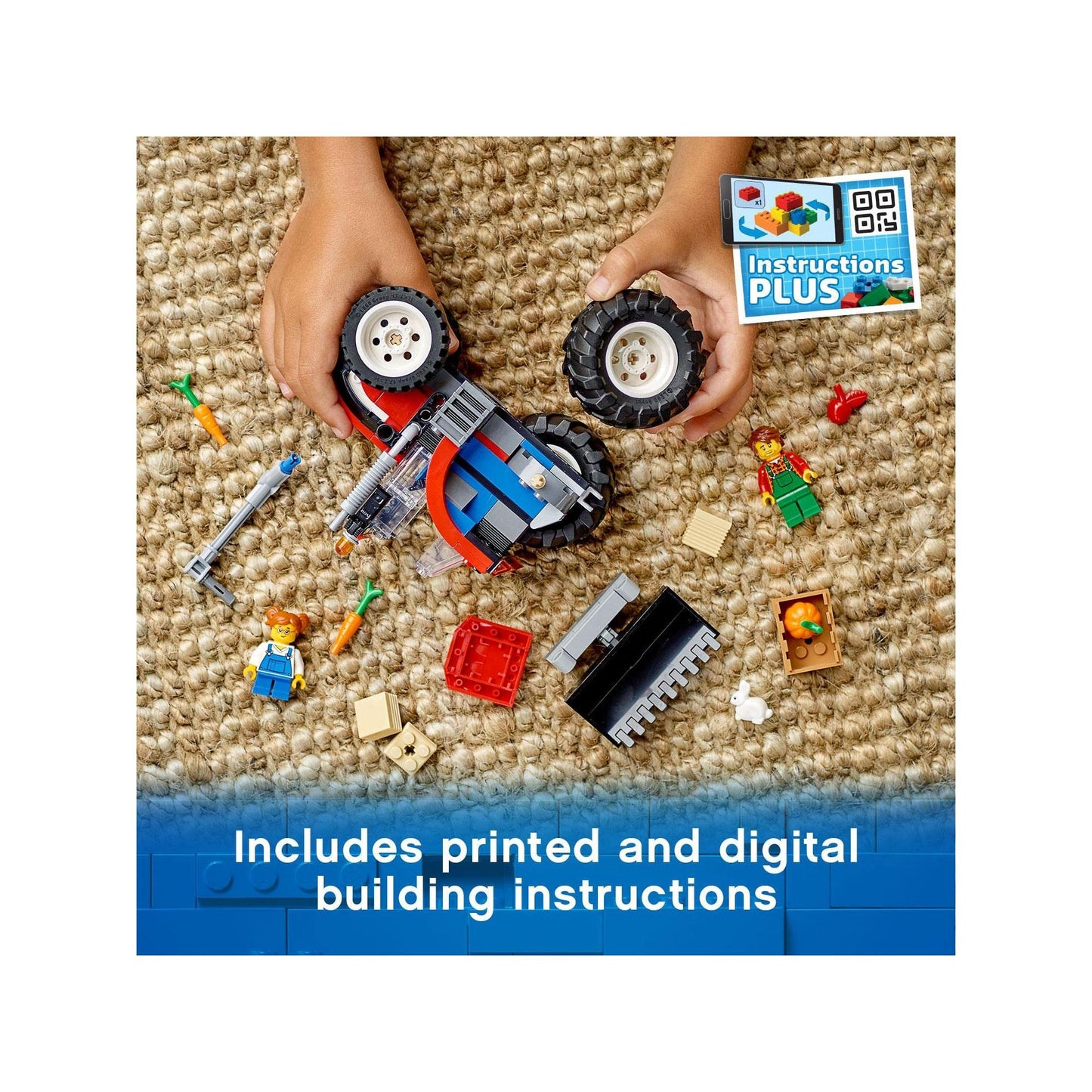 LEGO® City Tractor 60287 Building Kit; Cool Toy Amazon