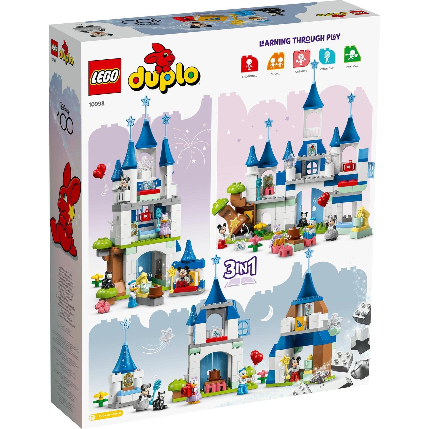 LEGO® DUPLO® Disney 3in1 Magic Castle 10998 Building Toy