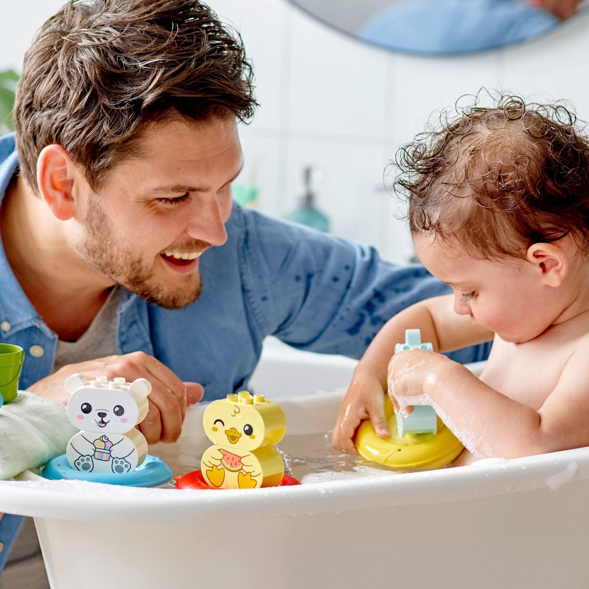 LEGO® DUPLO® My First Bath Time Fun: Floating Animal Train 10965 Building Toy Amazon