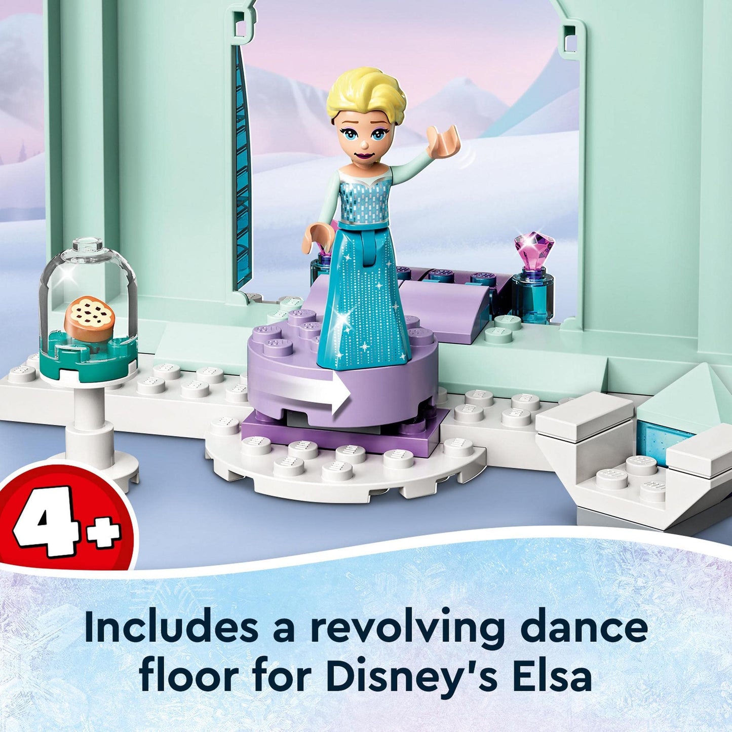 LEGO 43194 Disney Anna and Elsa’s Frozen Wonderland Castle Toy Amazon
