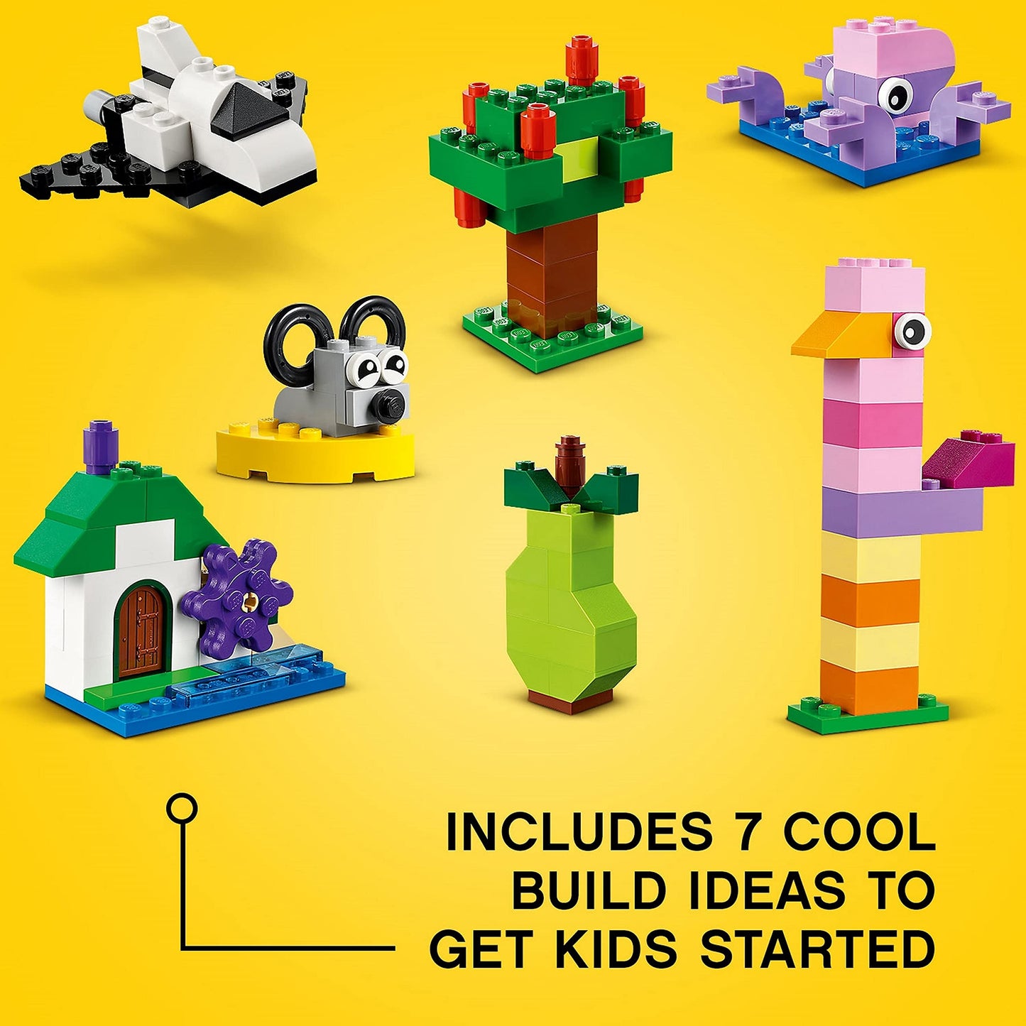 LEGO Classic Creative Brick Box 11016 Building Kit Amazon