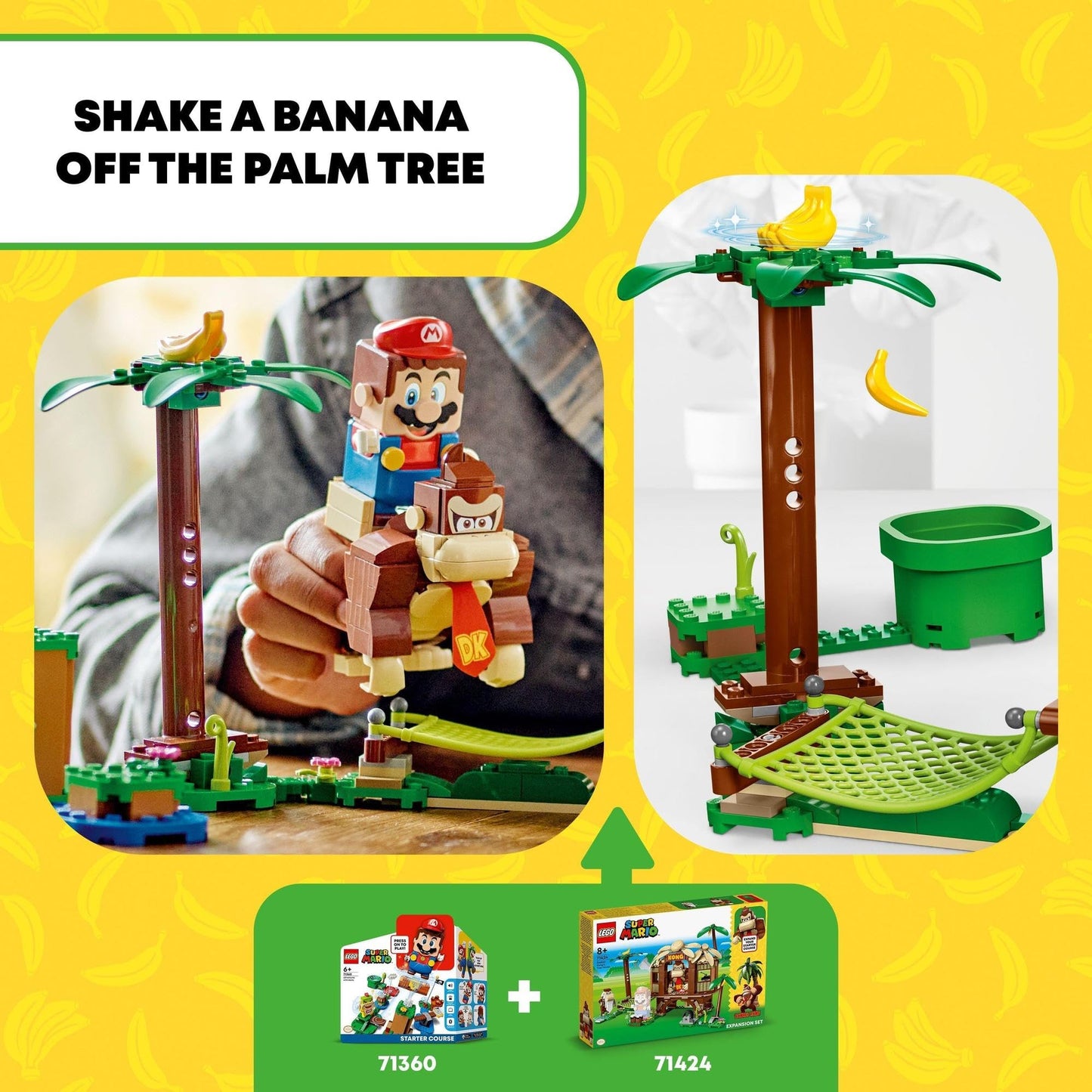 LEGO Super Mario Donkey Kong’s Tree House Expansion Set 71424 Amazon