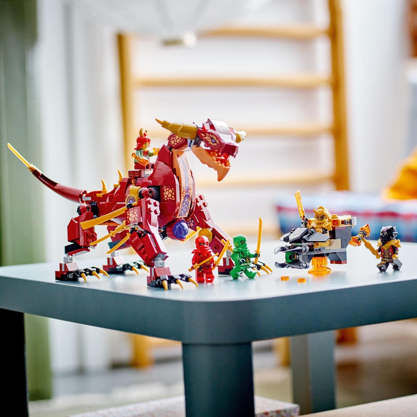 LEGO NINJAGO Heatwave Transforming Lava Dragon 71793 Building Toy Amazon