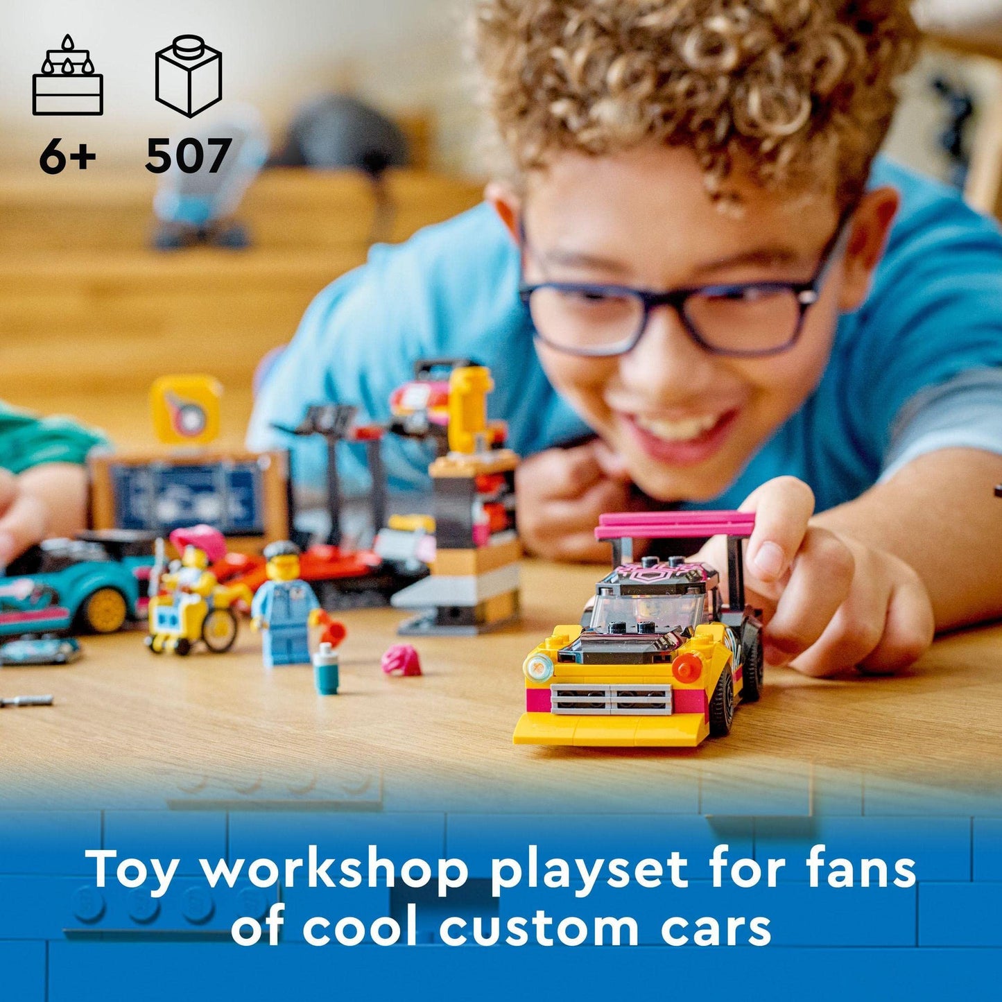 LEGO® City Custom Car Garage 60389 Building Toy Amazon