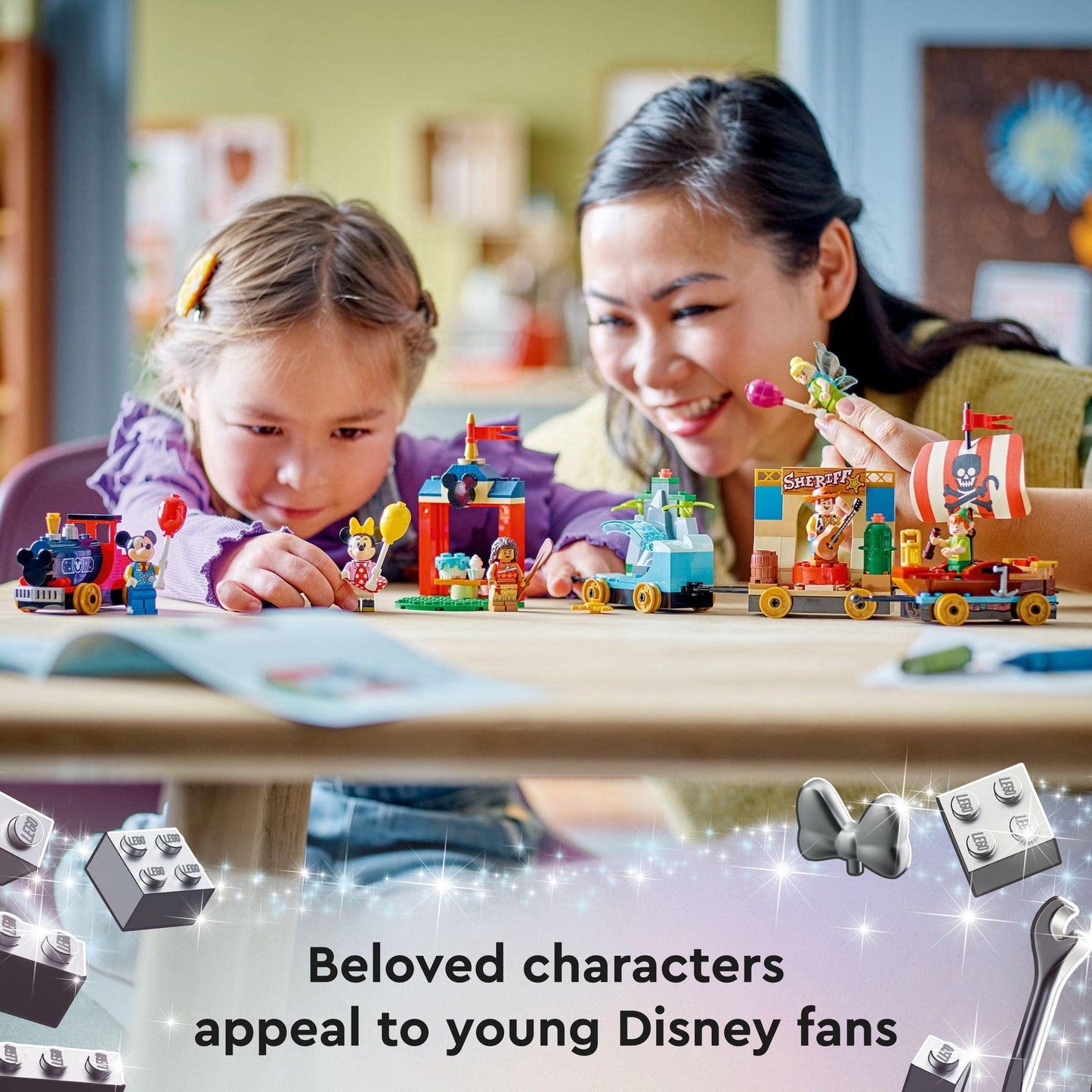 LEGO® Disney Celebration Train 43212 Building Toy Amazon