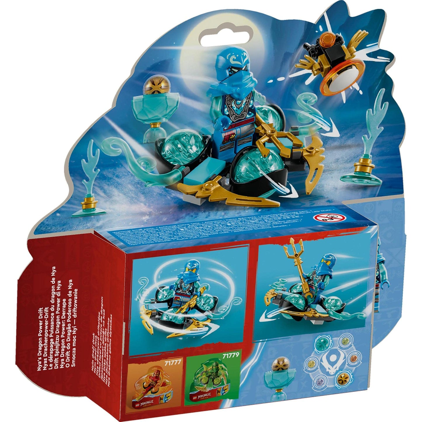LEGO® NINJAGO® NYA’s Dragon Power Spinjitzu Drift 71778 Building Toy Amazon