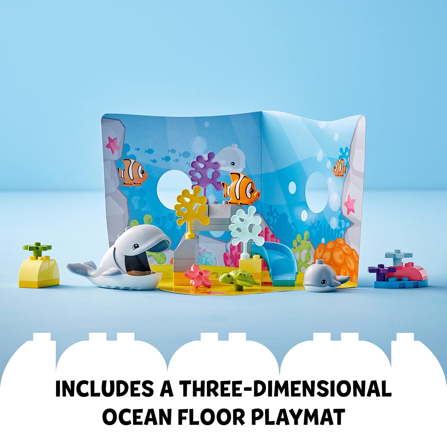 LEGO® DUPLO® Town Wild Animals of The Ocean 10972 Building Toy Amazon