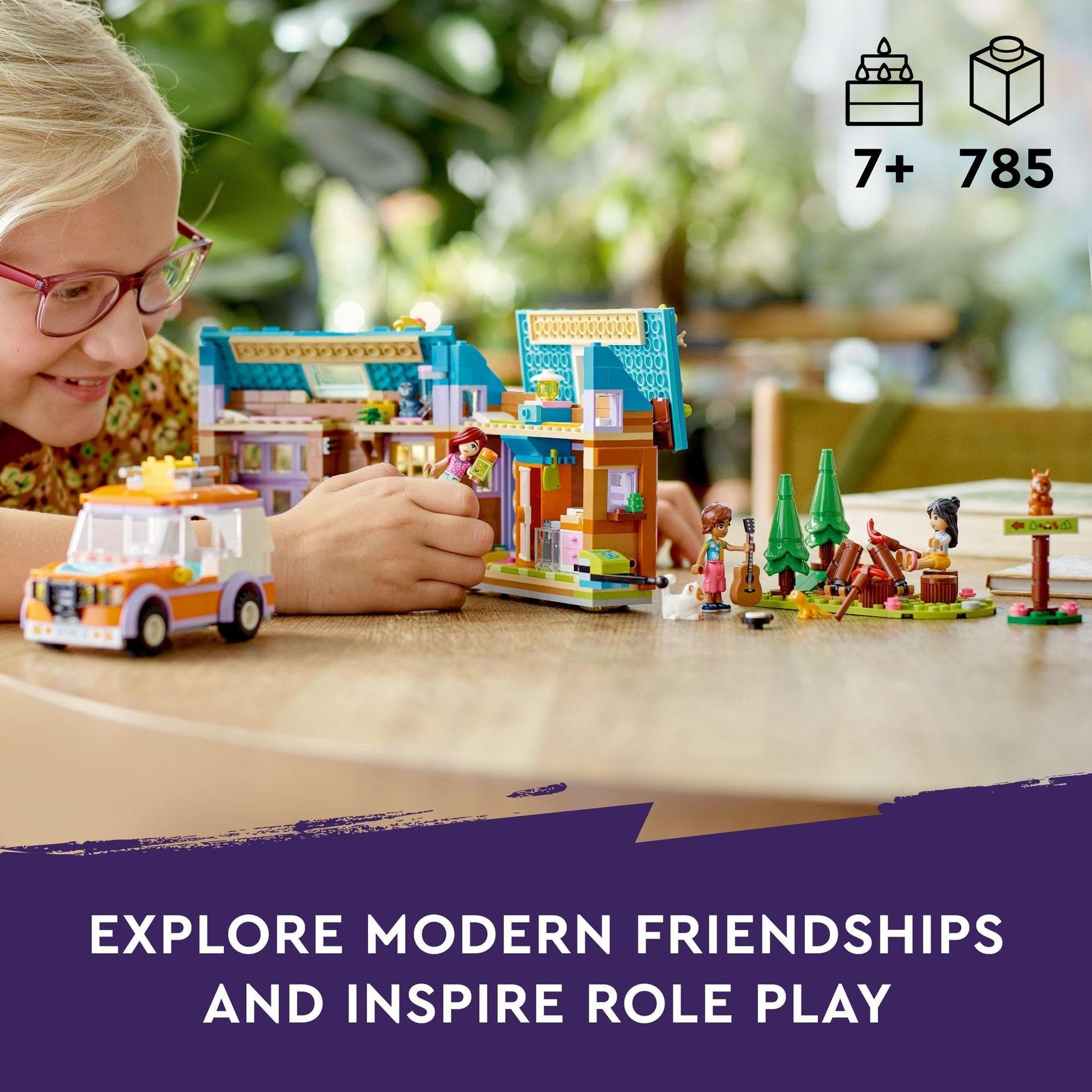 LEGO Friends Mobile Tiny House 41735 Amazon