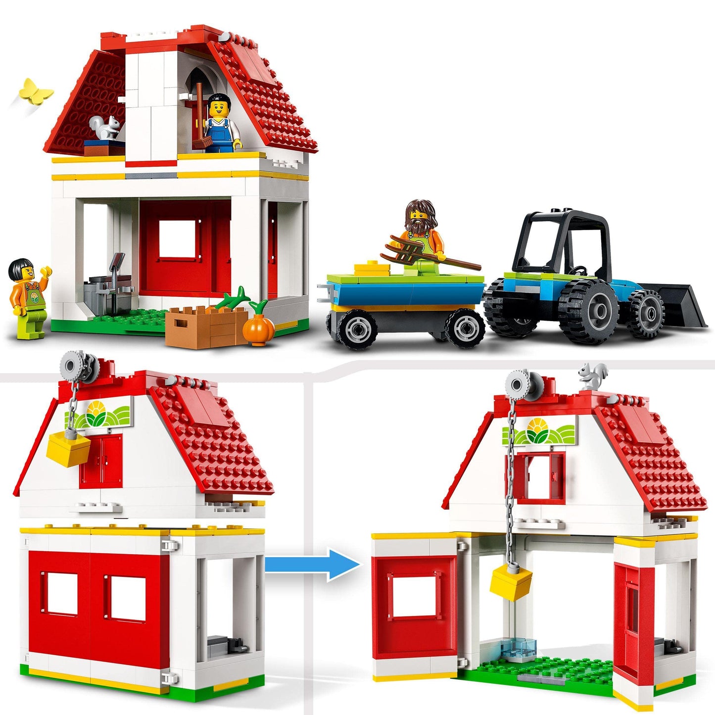 LEGO City Barn & Farm Animals 60346 Toy Amazon