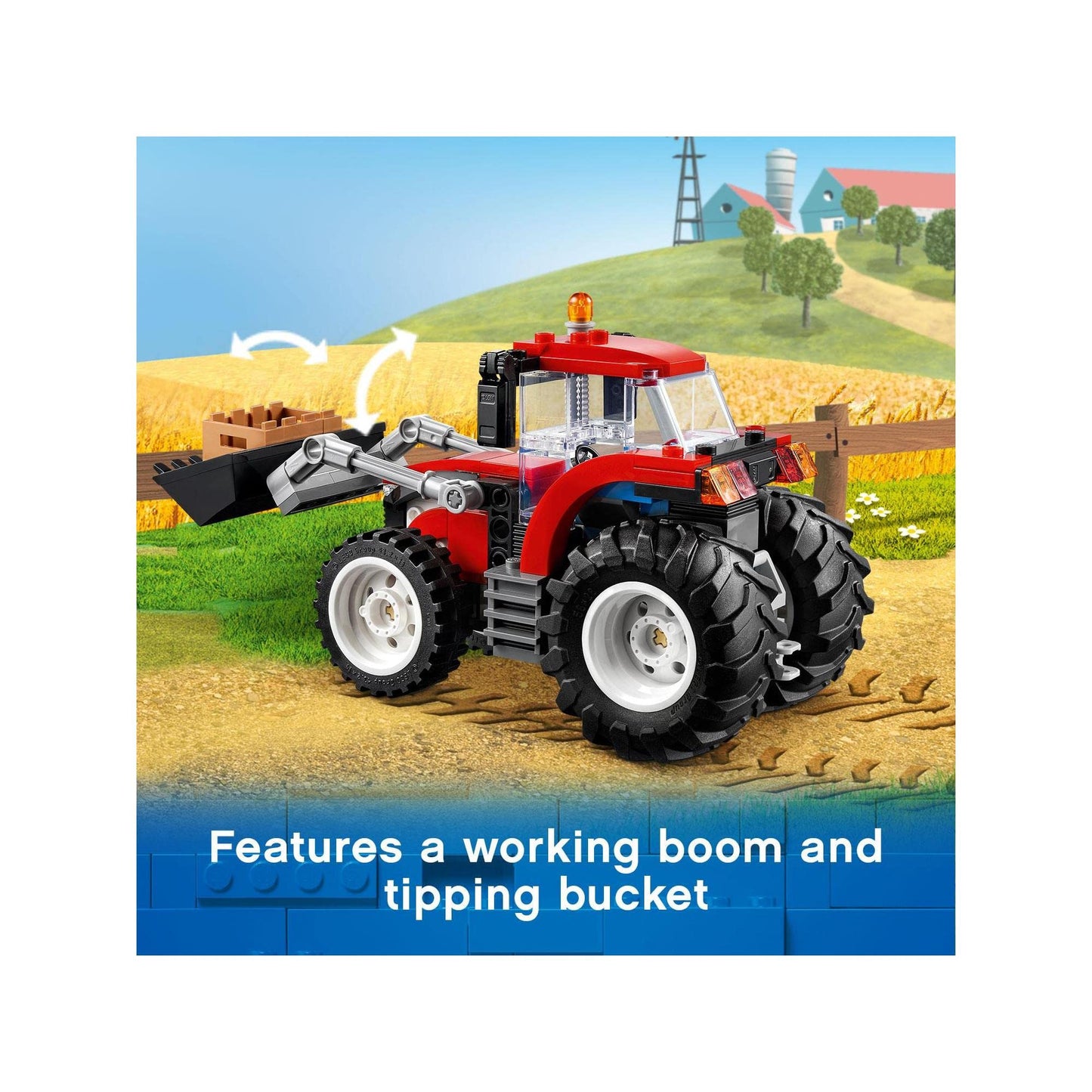 LEGO® City Tractor 60287 Building Kit; Cool Toy Amazon