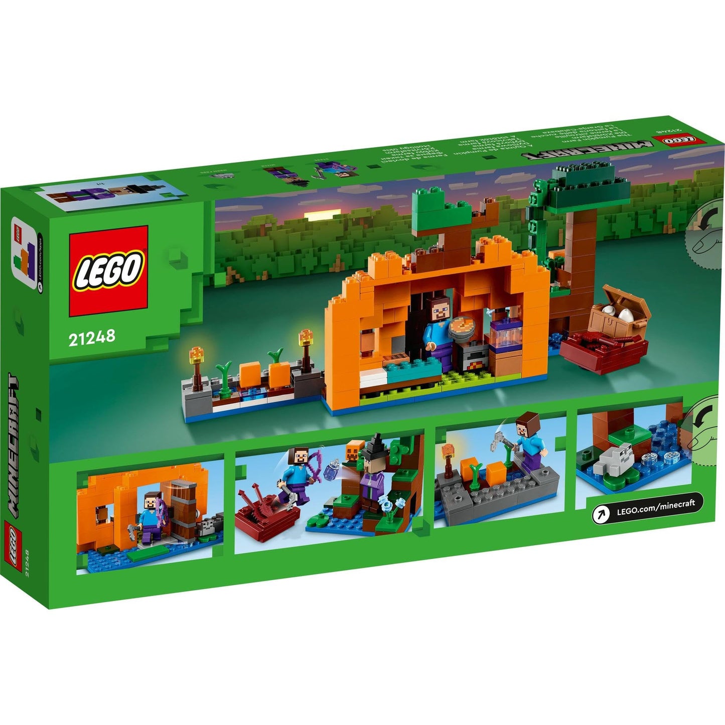 LEGO Minecraft The Pumpkin Farm 21248 Amazon