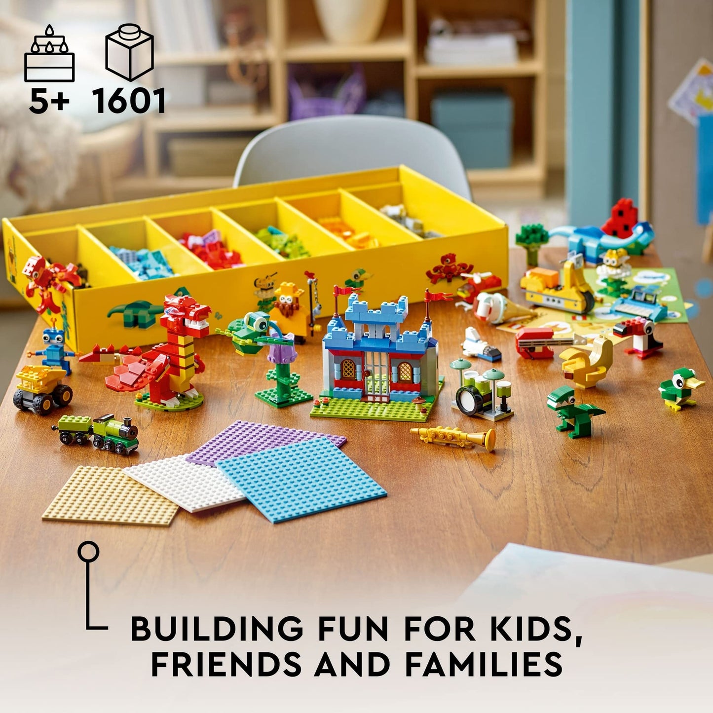 LEGO Classic Build Together Set, 24 Buildable Toy 11020 Amazon