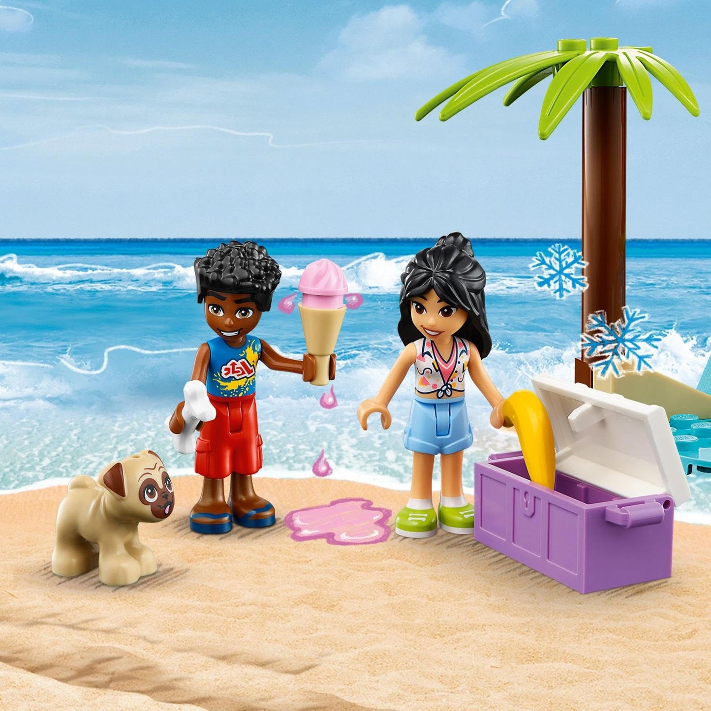LEGO Friends Beach Buggy Fun 41725 Amazon
