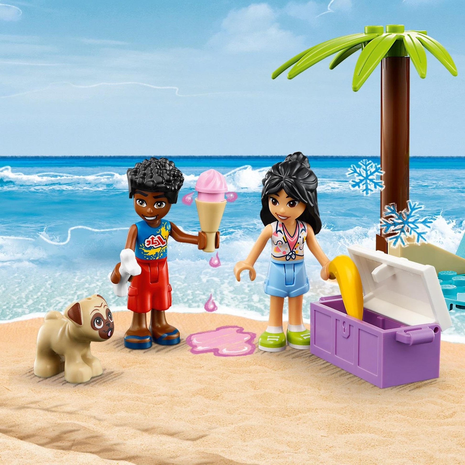 LEGO Friends Beach Buggy Fun 41725 Amazon