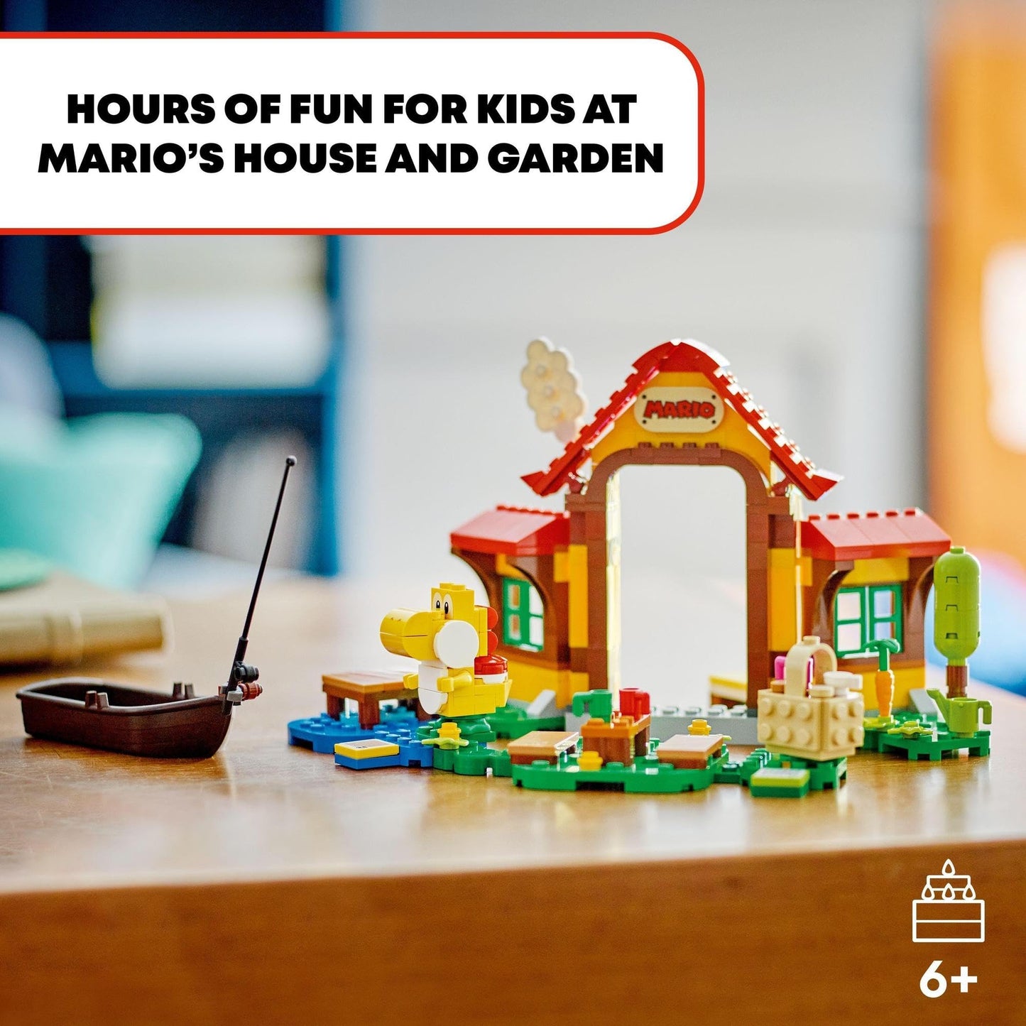 LEGO Super Mario: Picnic at Mario’s House Expansion Set 71422 Building Toy Amazon