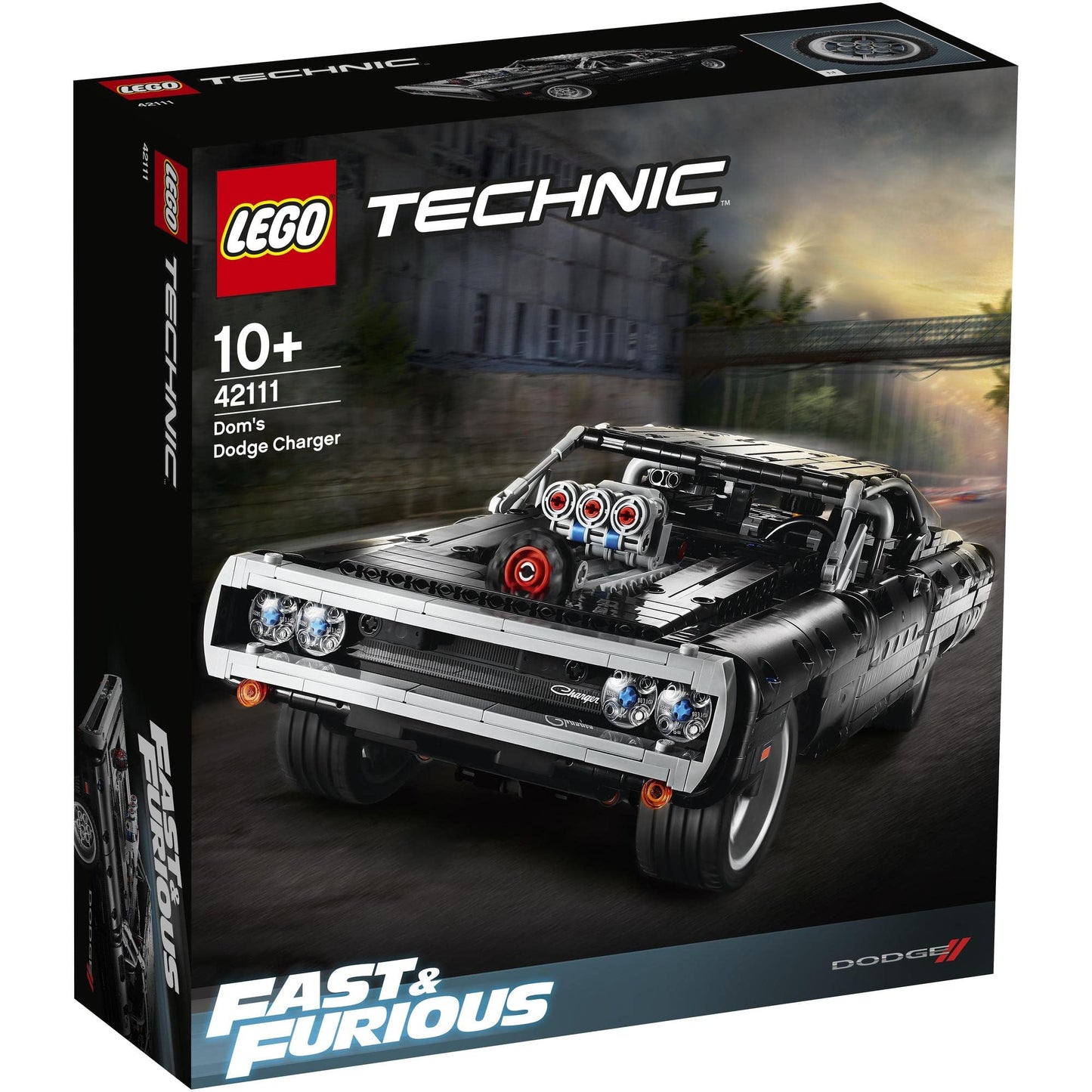 LEGO Technic Fast and Furious Dom’s Dodge Charger 42111 Amazon