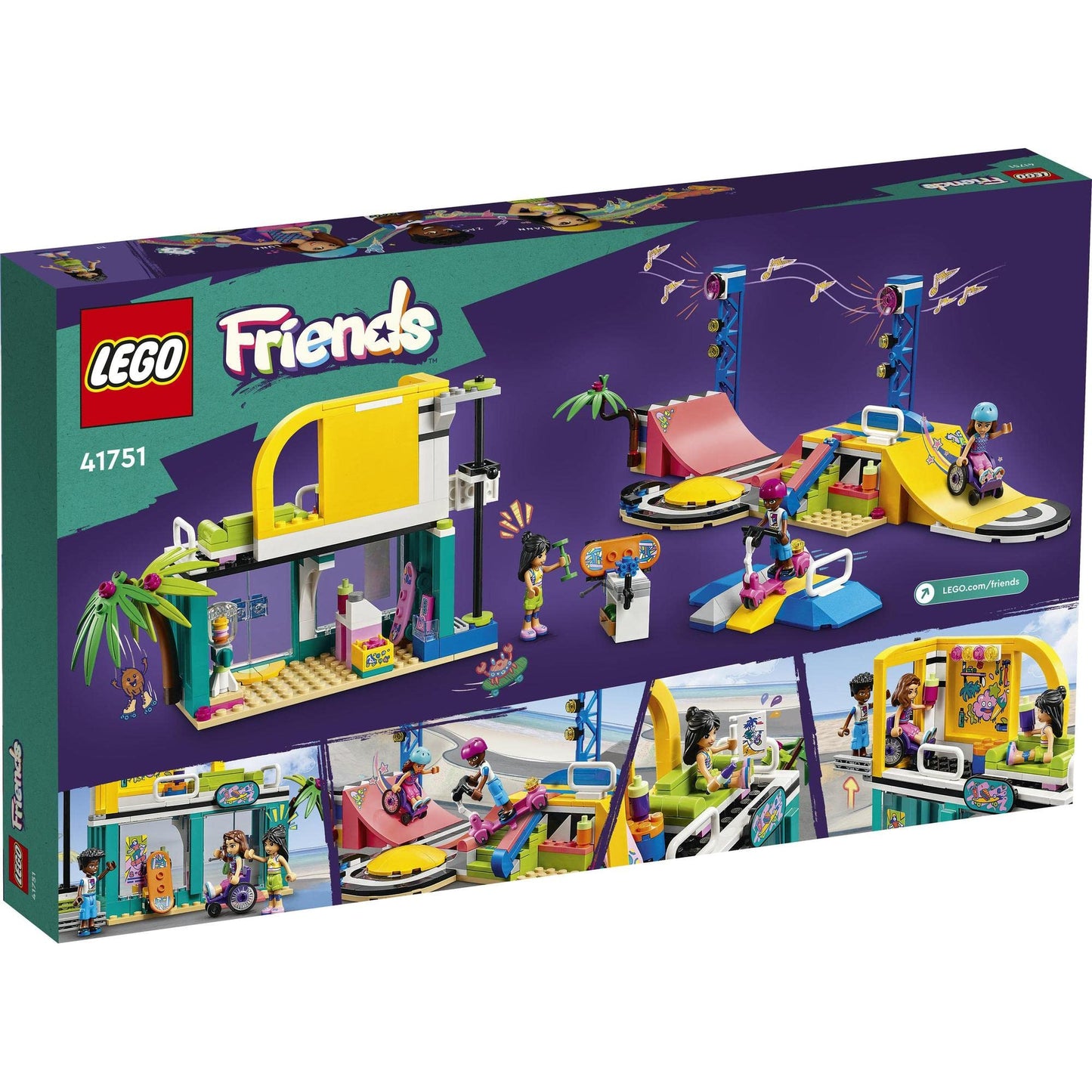 LEGO Friends Skate Park 41751 Amazon