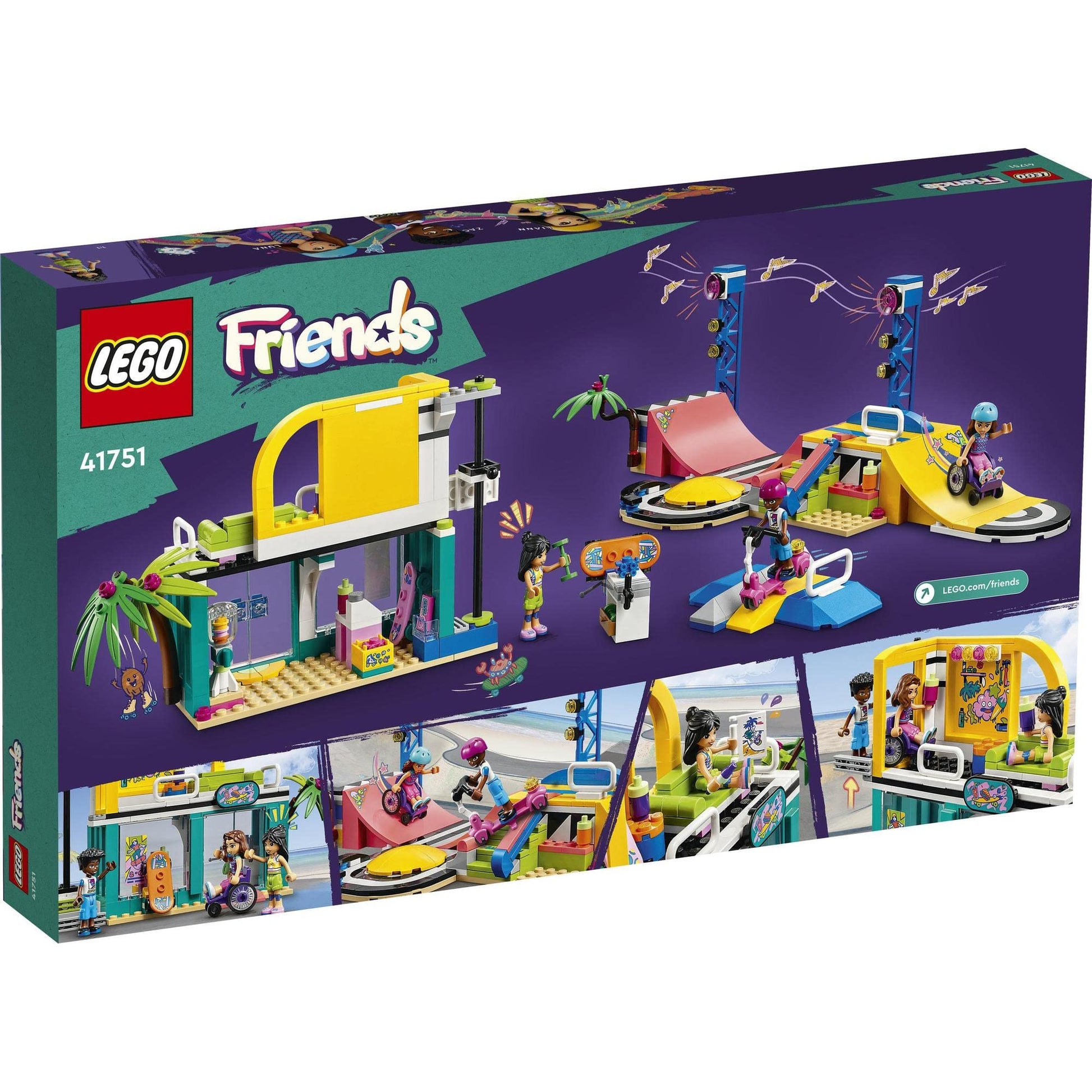 LEGO Friends Skate Park 41751 Amazon