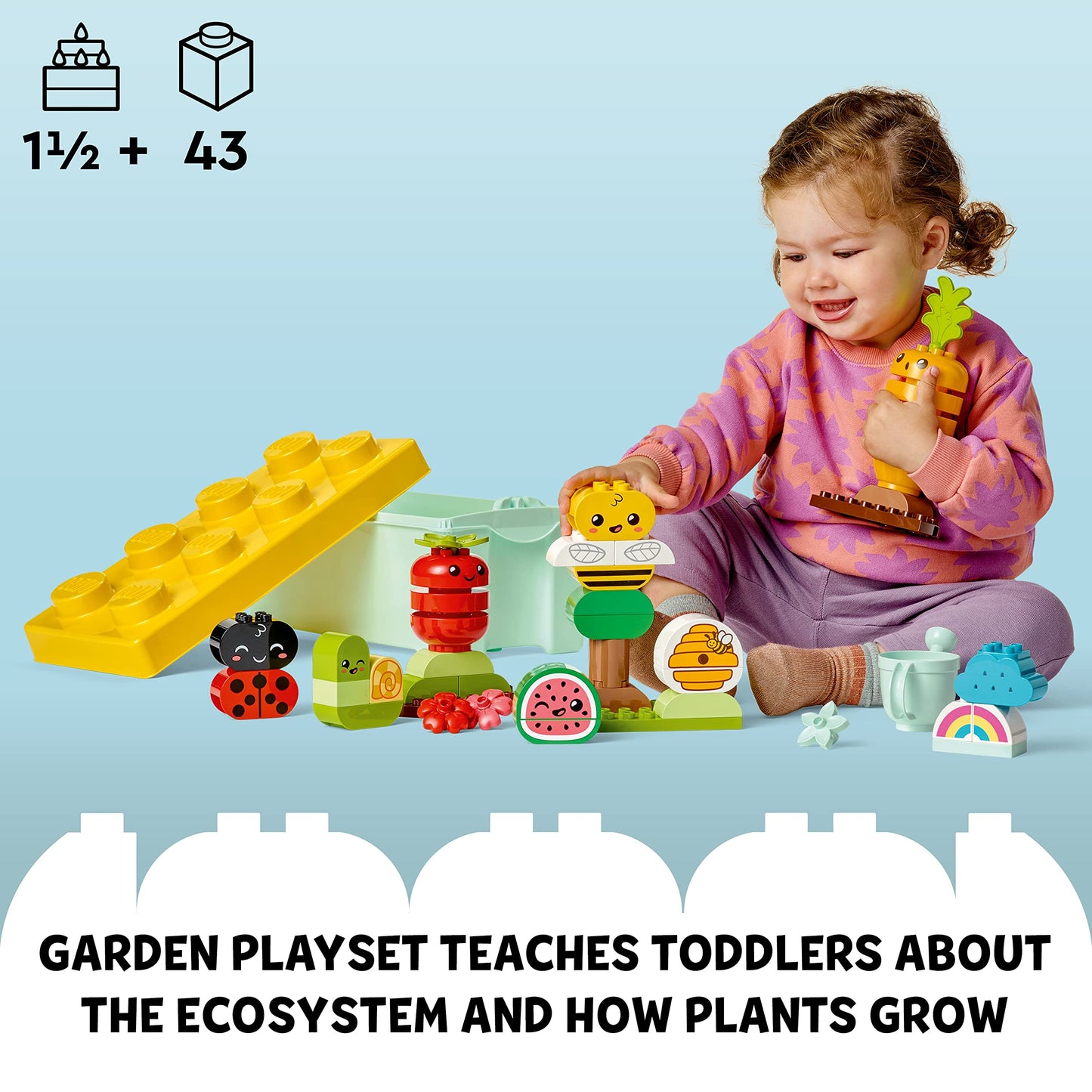 LEGO® DUPLO® My First Organic Garden 10984 Building Toy