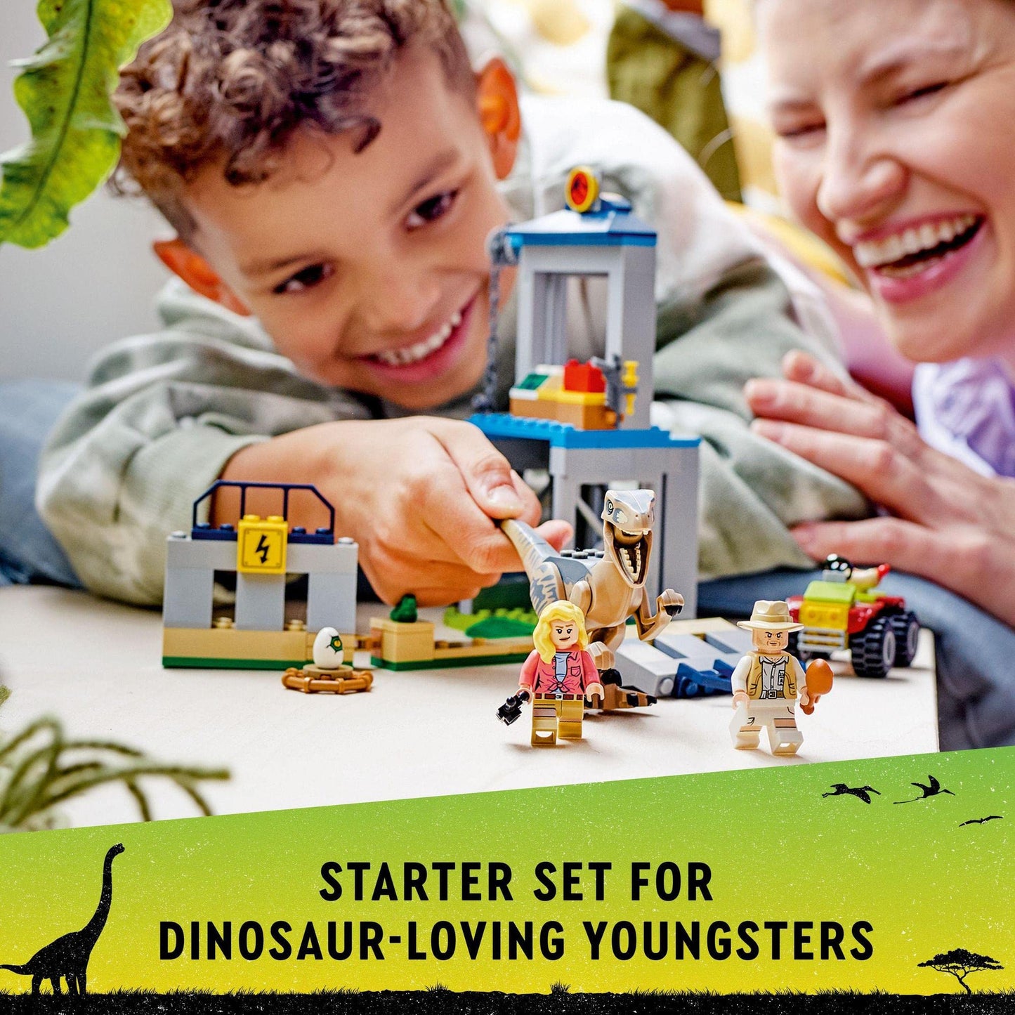 LEGO Jurassic Park Velociraptor Escape 76957 Amazon