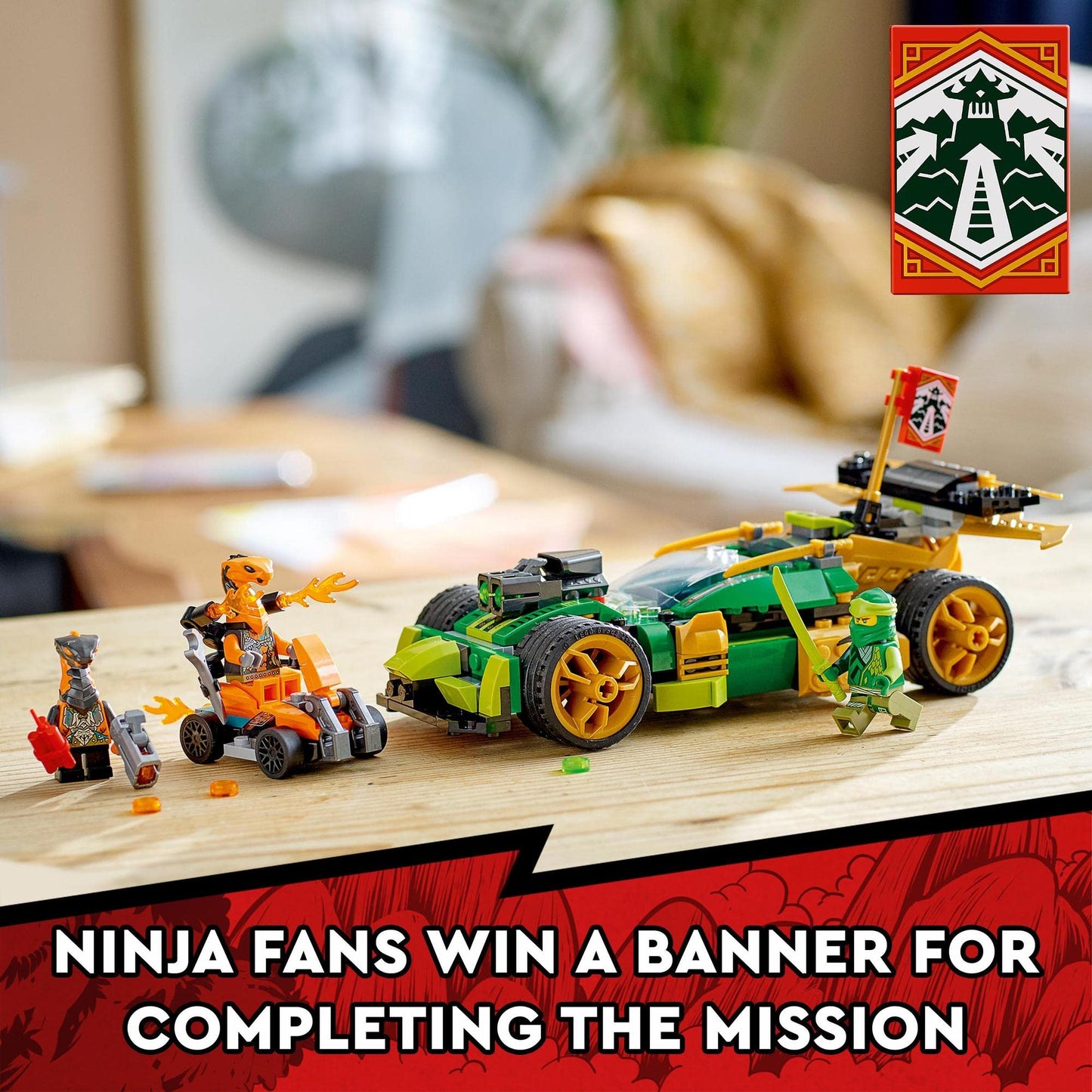 LEGO NINJAGO Lloyd’s Race Car EVO Building Kit 71763