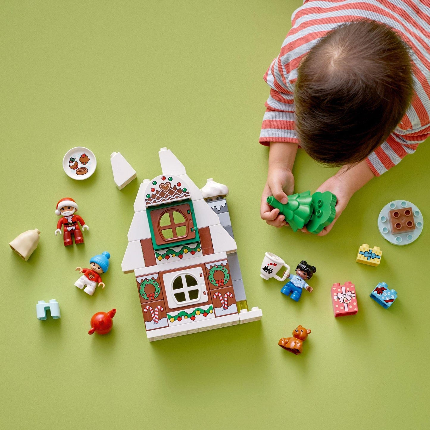 LEGO DUPLO Santa's Gingerbread House Toy