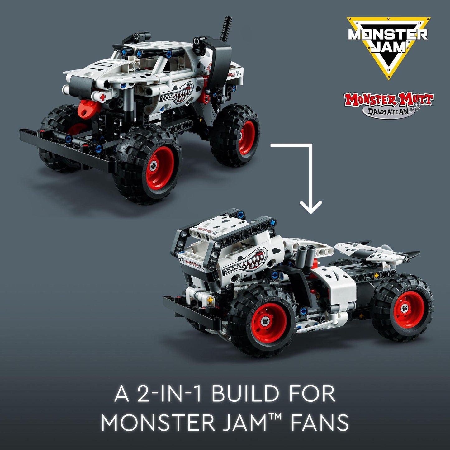 LEGO Technic Monster Jam Monster Mutt Dalmatian 42150 Amazon