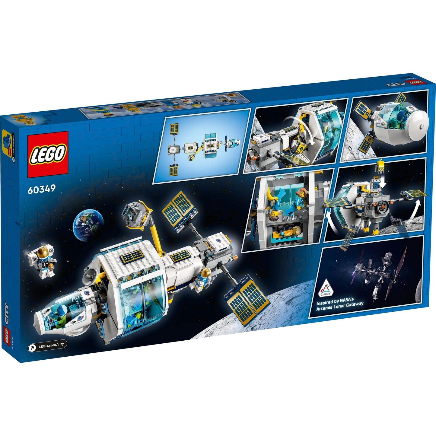 LEGO City Lunar Space Station 60349 Kids Building & Construction Toys
