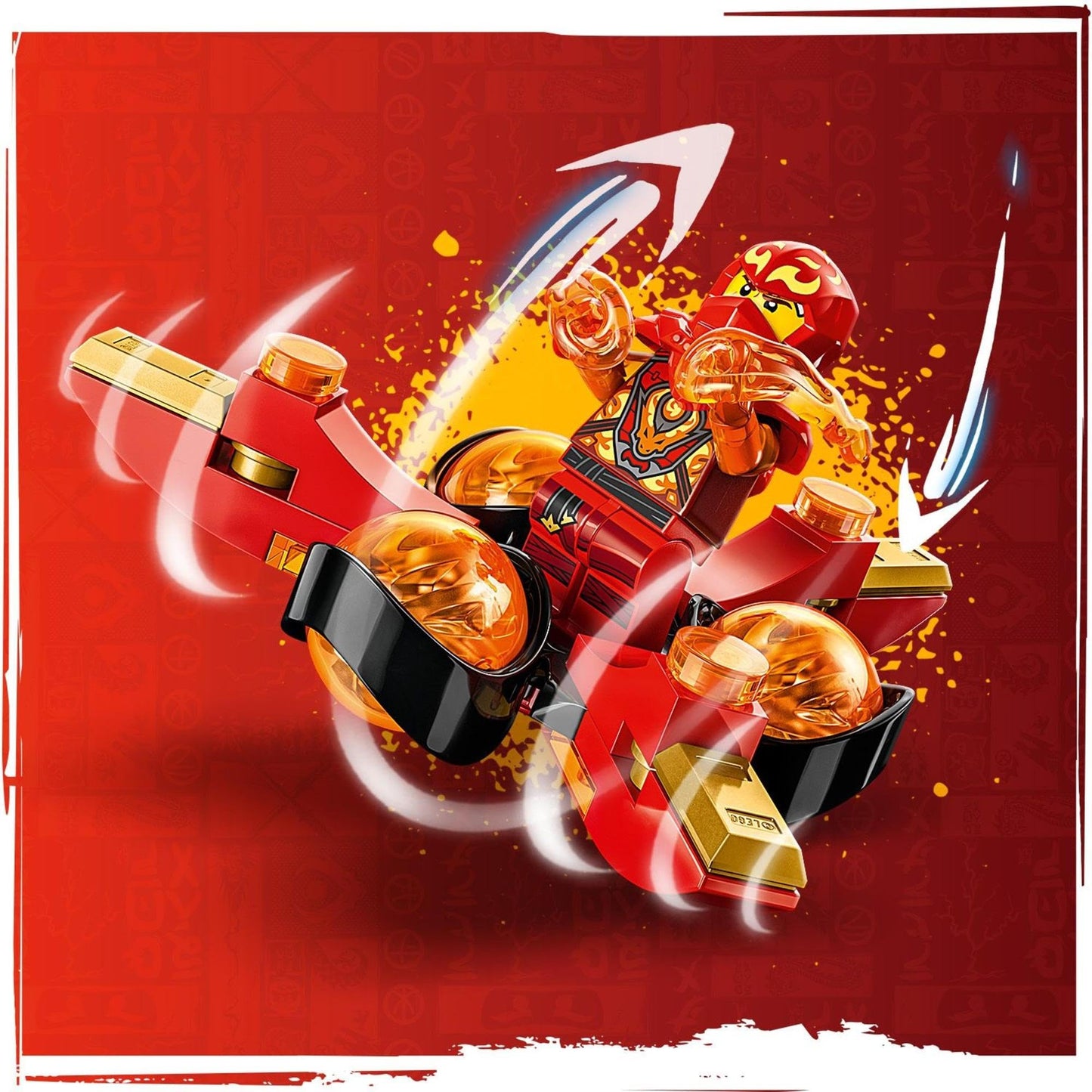 LEGO® NINJAGO® Kai’s Dragon Power Spinjitzu Flip 71777 Building Toy Amazon