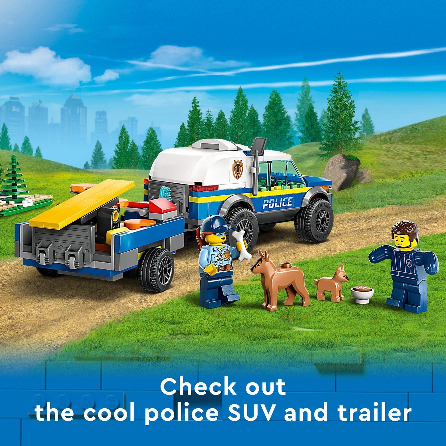 LEGO City Mobile Police Dog Training 60369 Building Toy Amazon