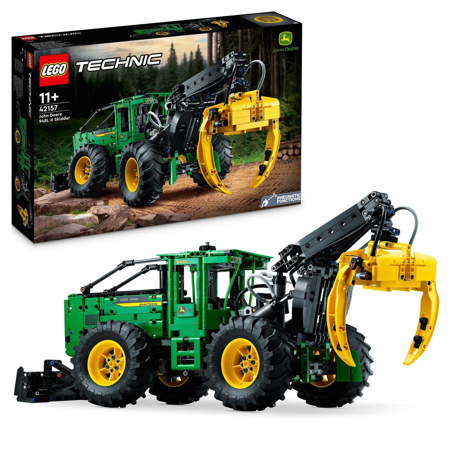 LEGO Technic John Deere 948L-II Skidder 42157 Amazon