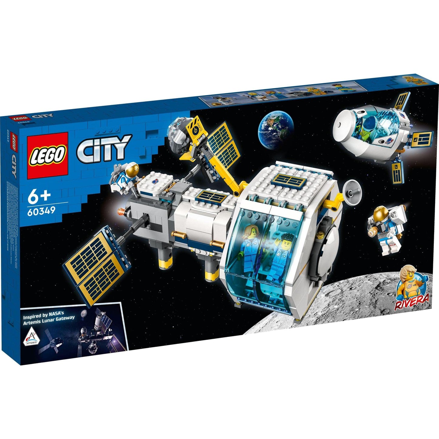 LEGO City Lunar Space Station 60349 Kids Building & Construction Toys