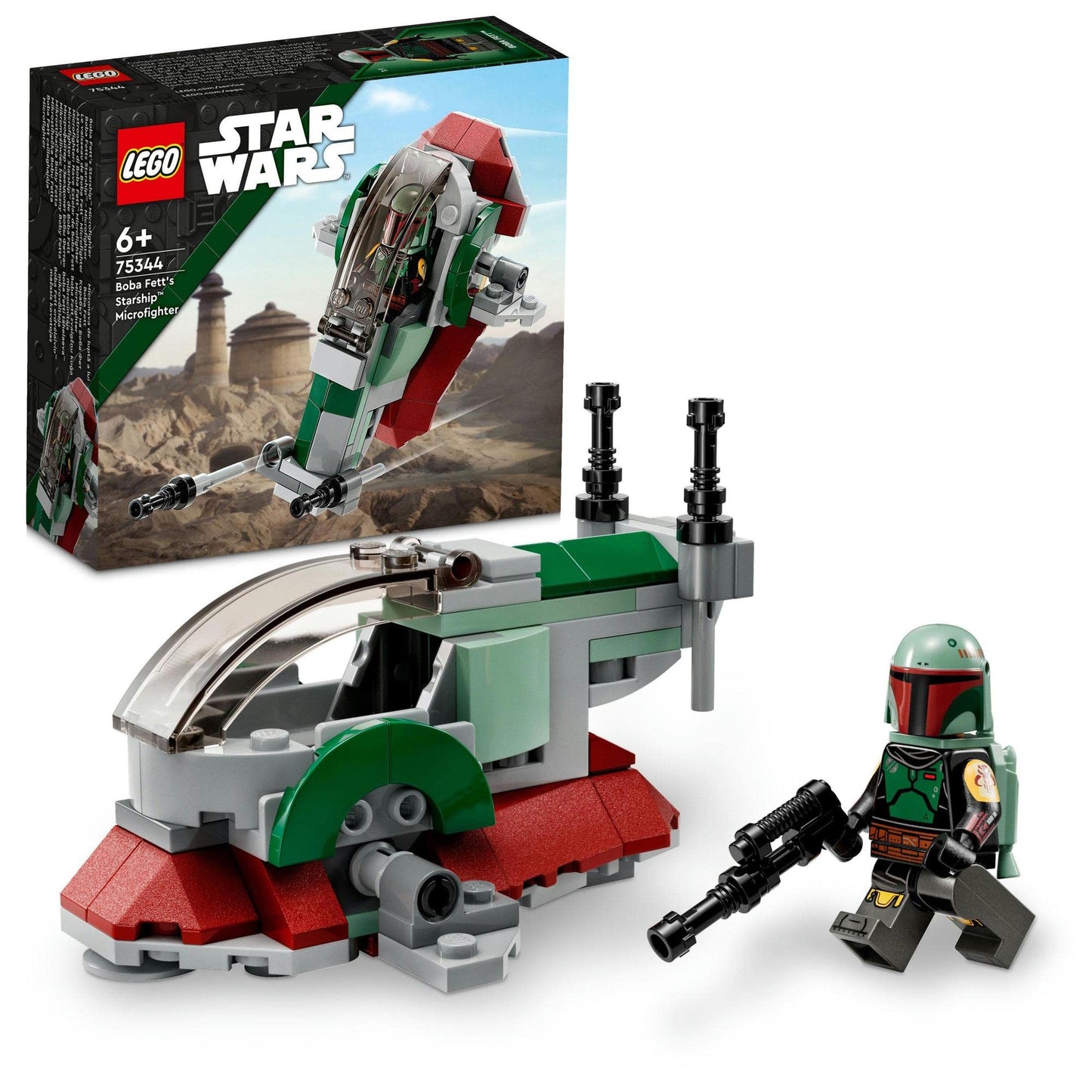LEGO Star Wars Boba Fett's Starship Microfighter 75344 Amazon