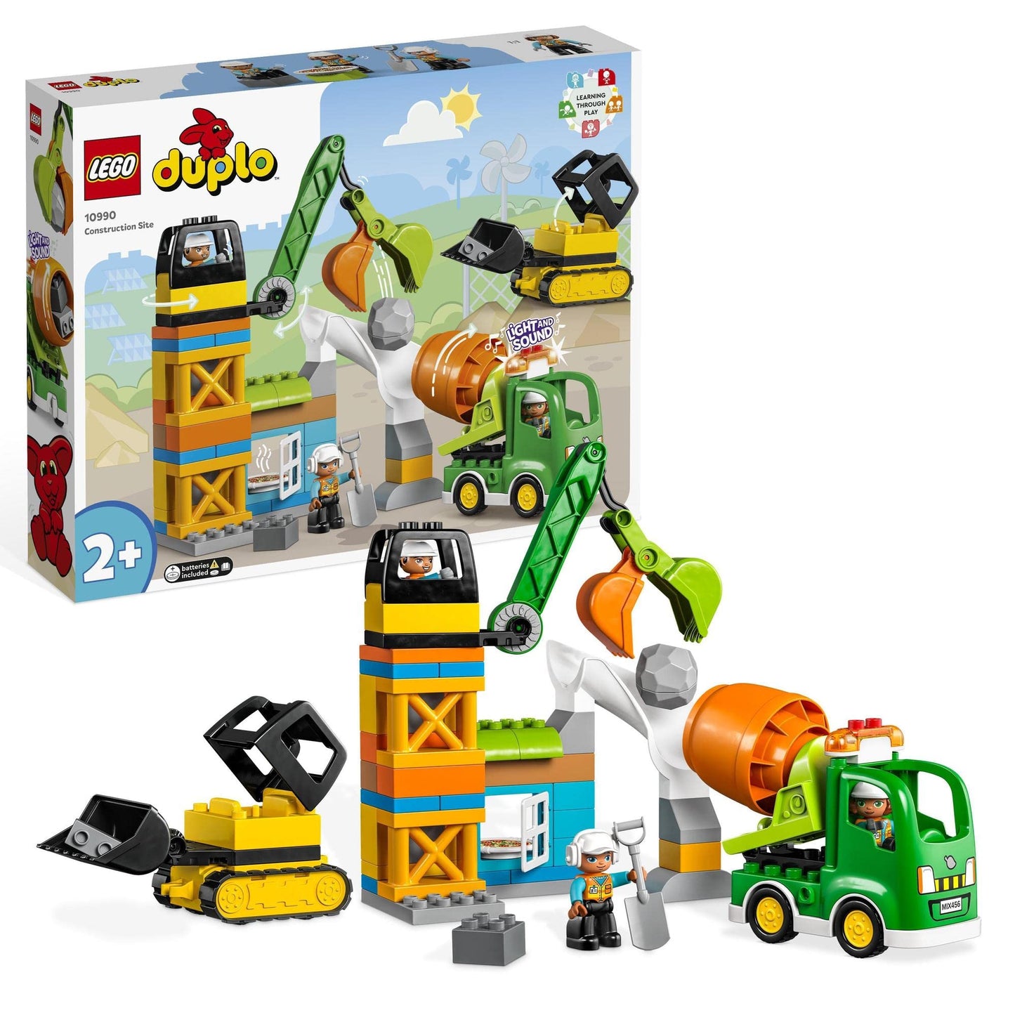LEGO DUPLO Town Construction Site 10990 Comes with a Bulldozer Amazon